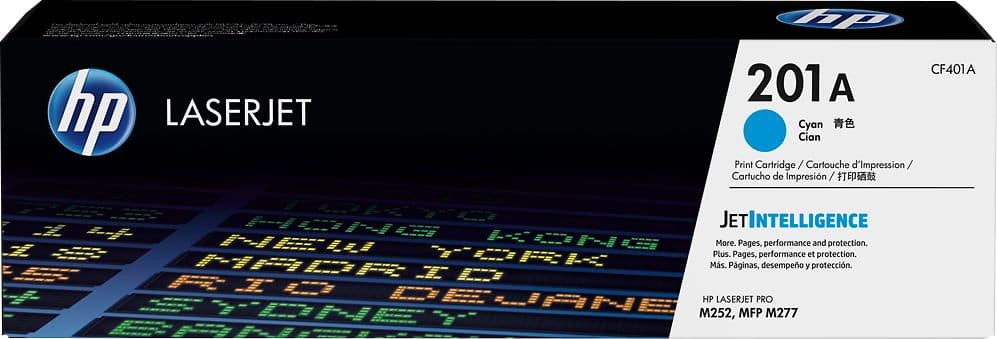 HP - 201A Standard Capacity Toner Cartridge - Cyan product image