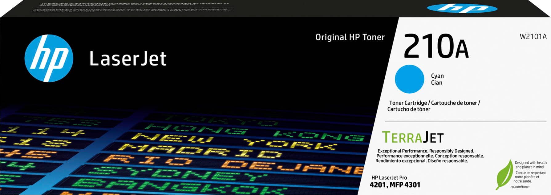 HP - 210A Standard Capacity Toner Cartridge - Cyan product image