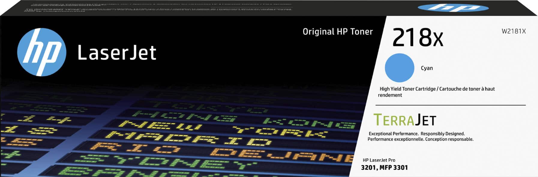 HP - 218X High-Yield Toner Cartridge - Cyan product image