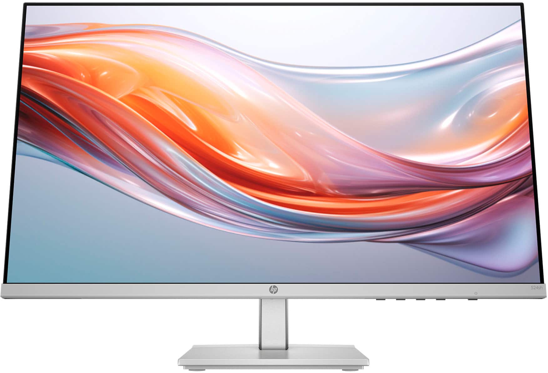 HP - 23.8" IPS LED FHD 100Hz Monitor with Adjustable Height (HDMI, VGA) - Silver & Black product image