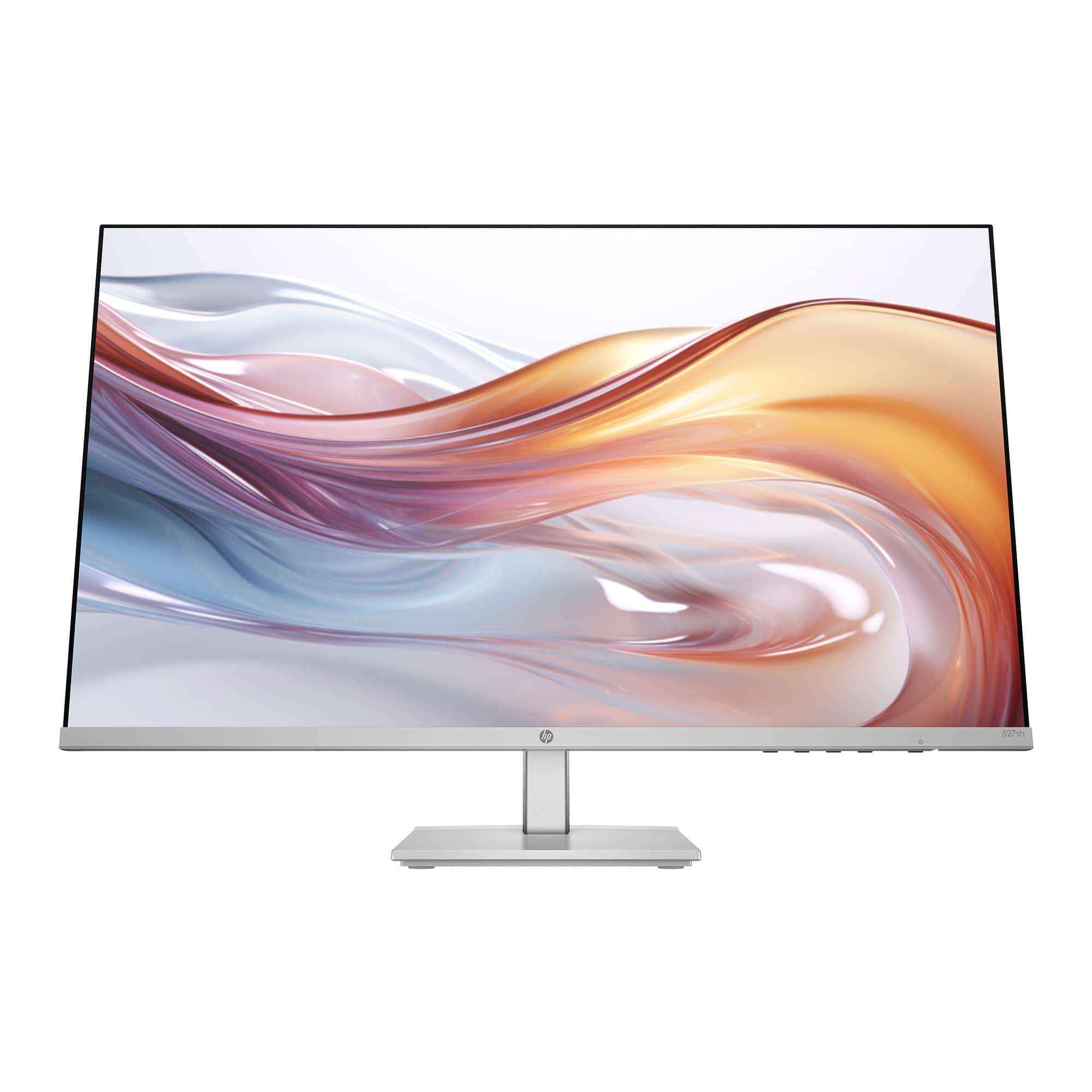 HP - 27" IPS LED FHD 100Hz Monitor with Adjustable Height (HDMI, VGA) - Silver & Black product image