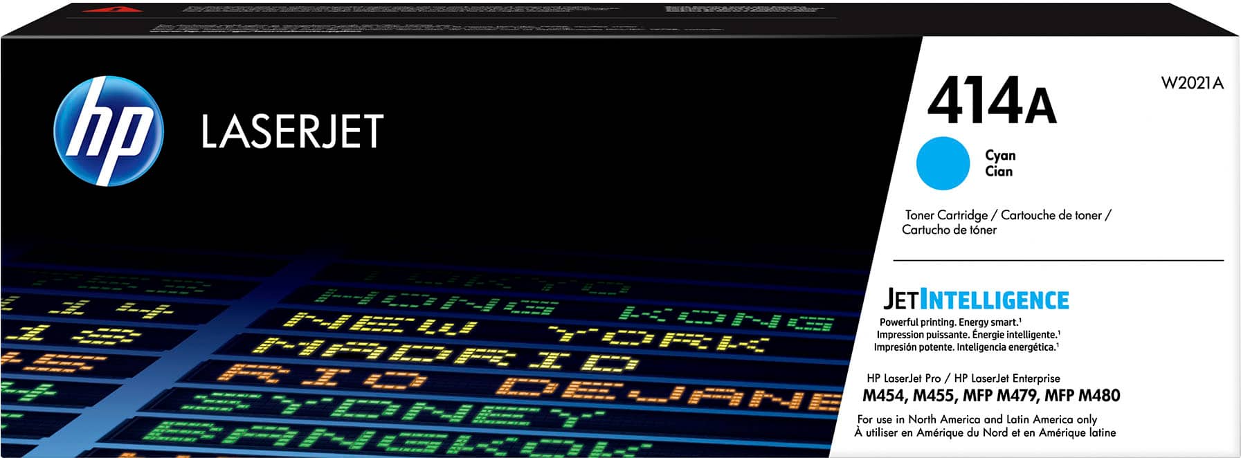 HP - 414A Standard Capacity Toner Cartridge - Cyan product image