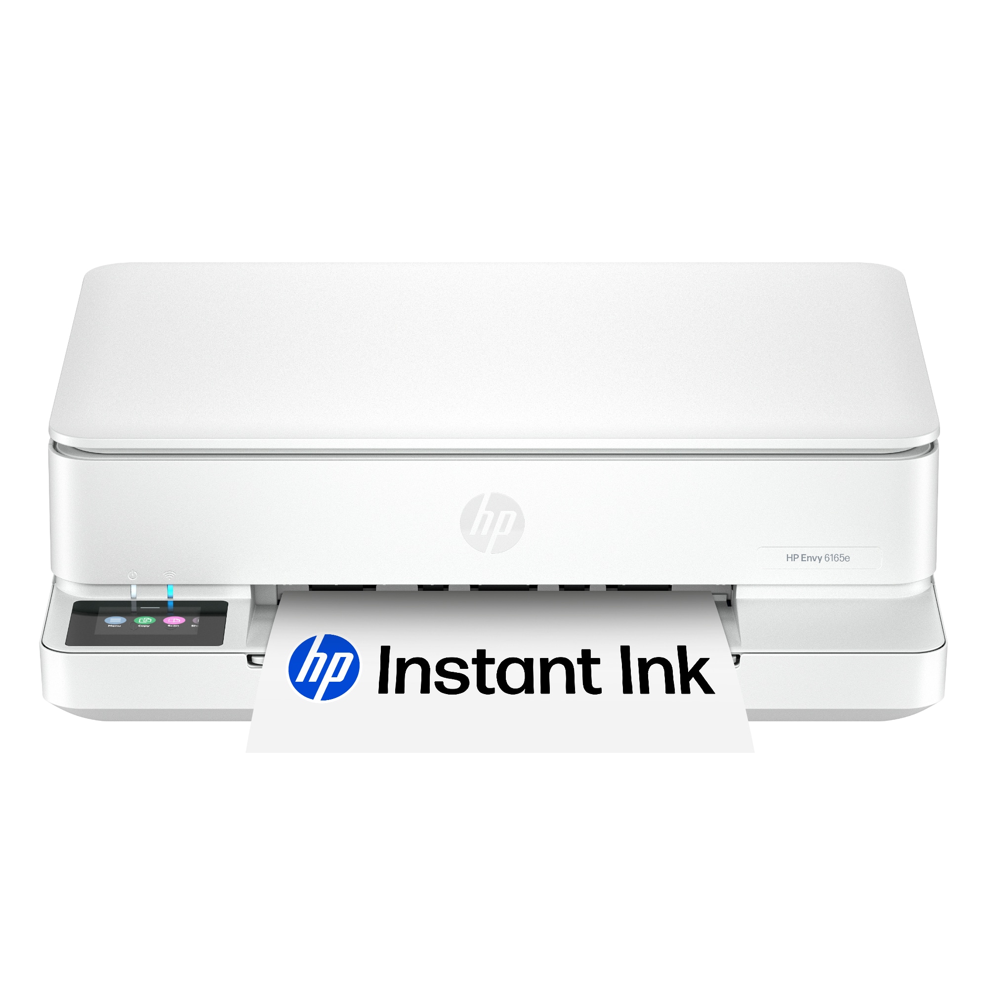 HP - Envy 6165e Wireless AI-Enabled All-in-One Inkjet Printer with 6 Months of Instant Ink (+1 Bonus Month of Ink w/ Code) -…