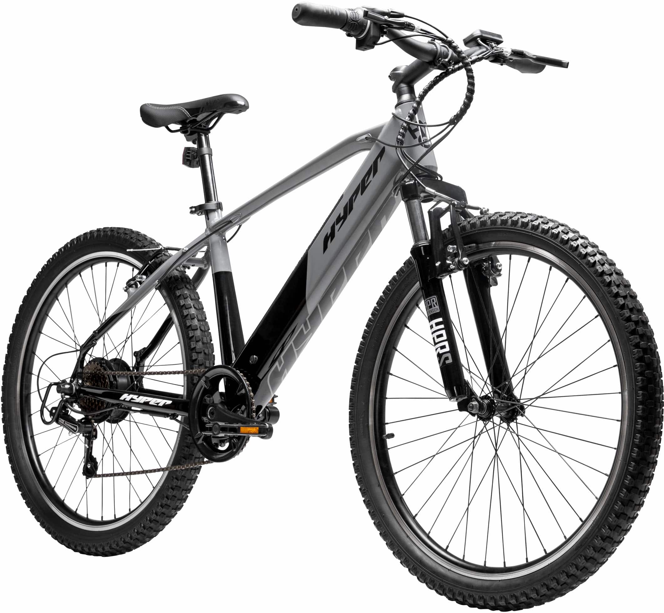 Hyper - 26IN ELECTRIC MOUNTAIN BIKE CLASS 2 - Gray product image