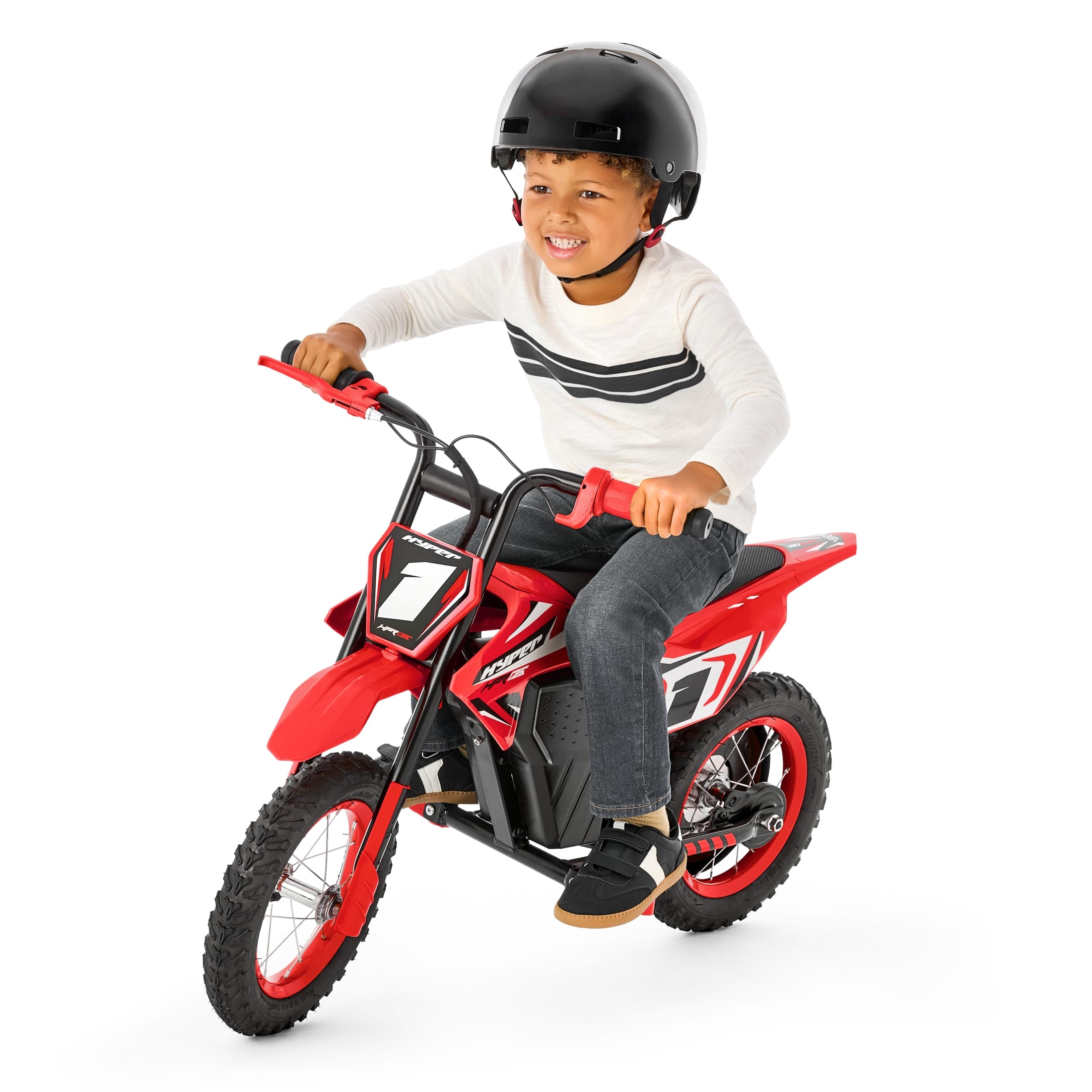 Hyper - HPR125 12V Electric Dirt Bike Ride On - 8 MPH Max Speed - Twist Grip Throttle - Easy Assembly - UL APPROVED & CERTIF…