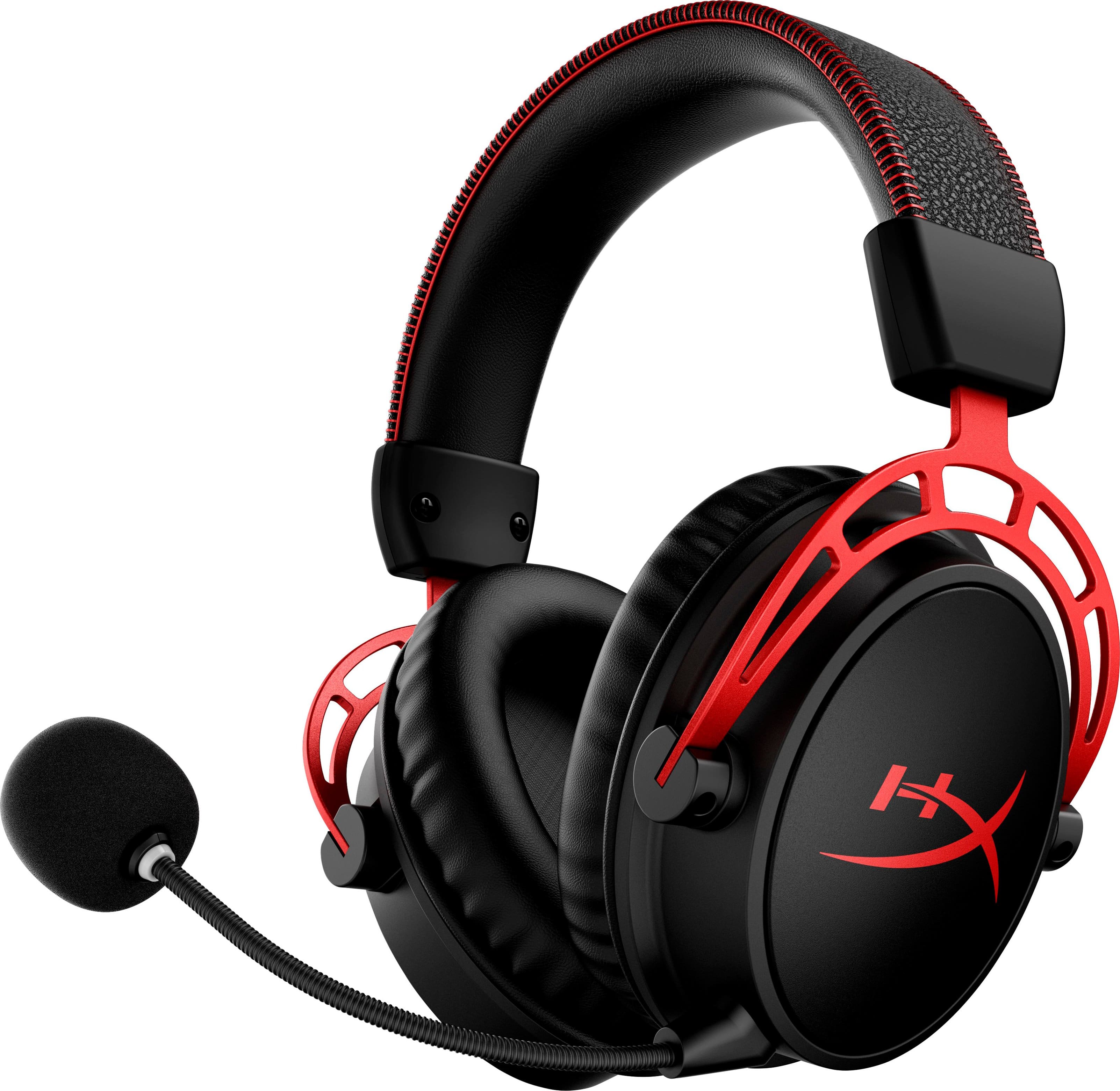 HyperX - Cloud Alpha Wireless Gaming Headset for PC, PS5, and PS4 - Black/Red product image