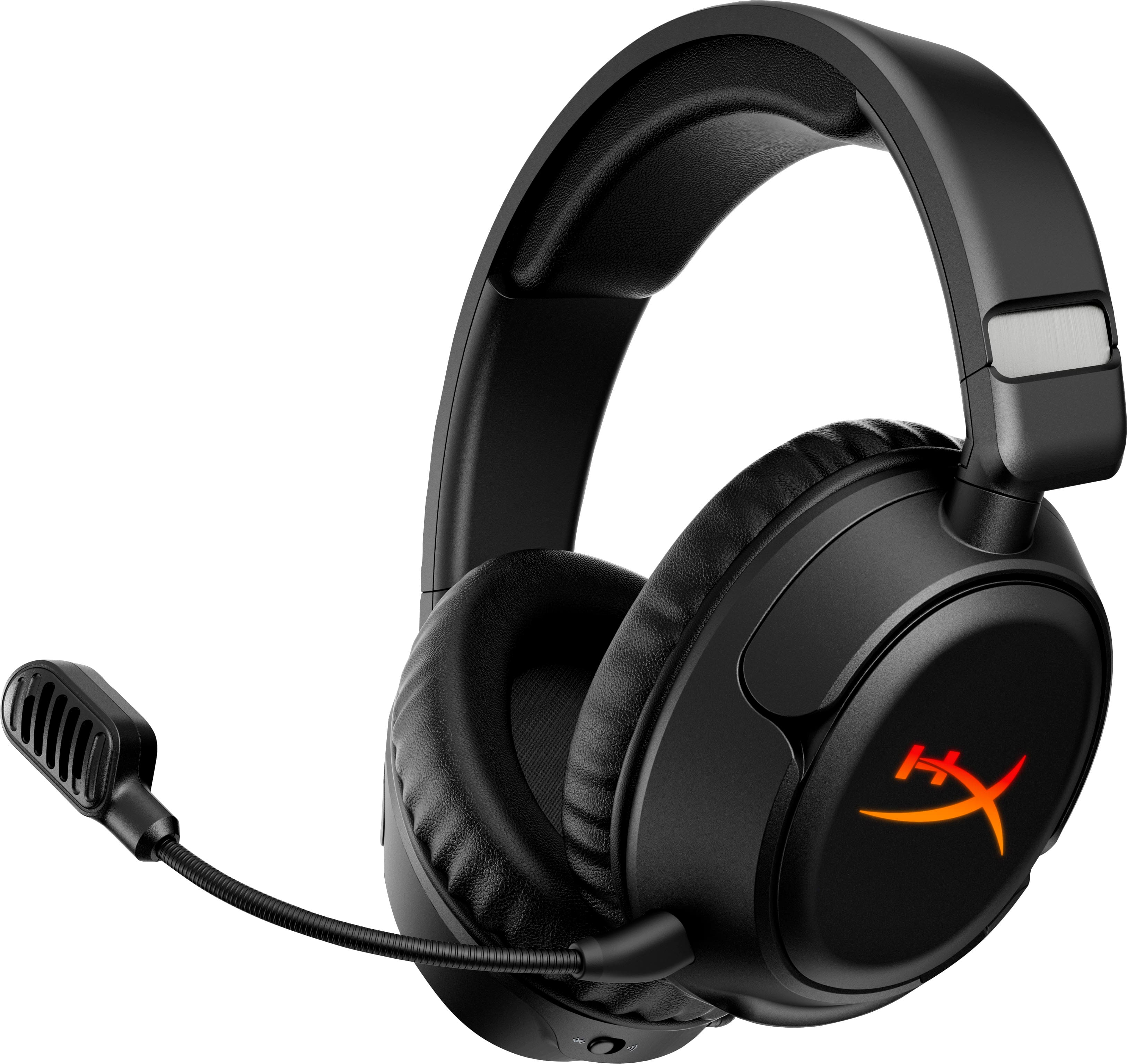HyperX - Cloud Flight 2 Wireless Gaming Headset for PC, PS5, PS4, Nintendo Switch, Mac, Mobile, and Bluetooth - Black produc…