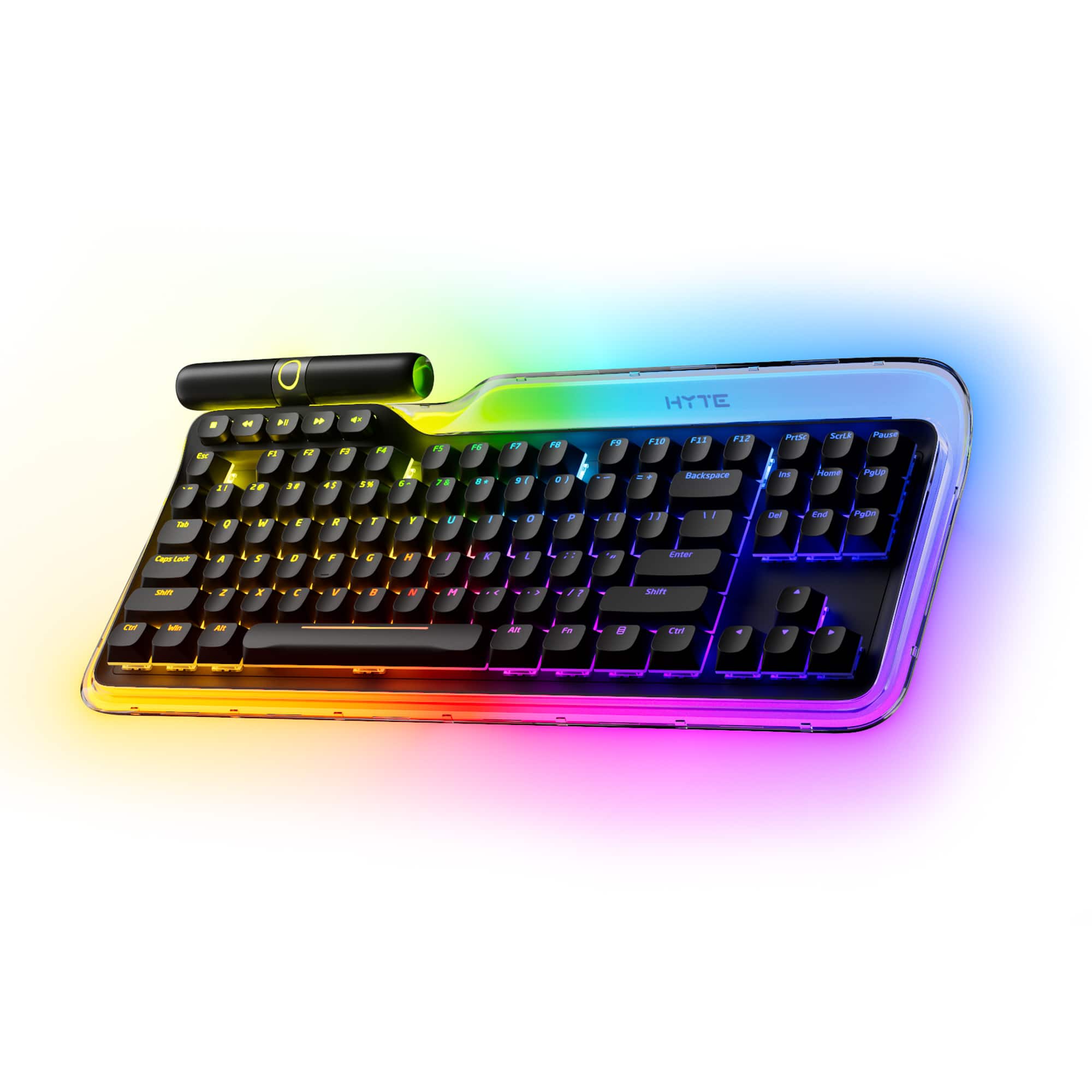 HYTE - Keeb TKL - Tenkeyless Wired RGB Mechanical Keyboard - Black product image