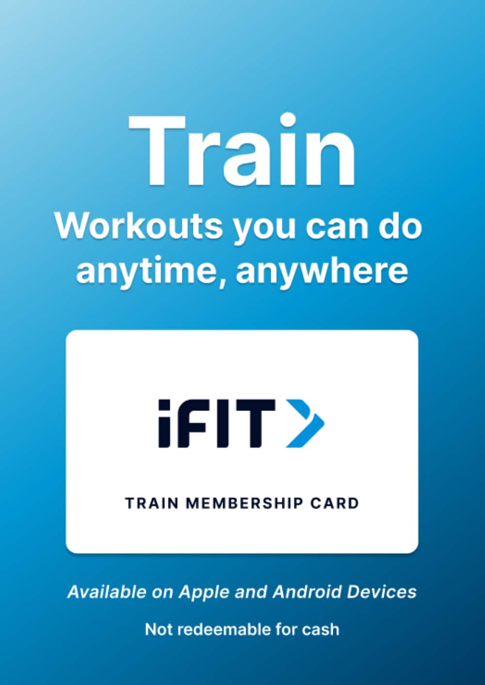 iFit - Train Yearly Subscription $144.00 [Digital] product image