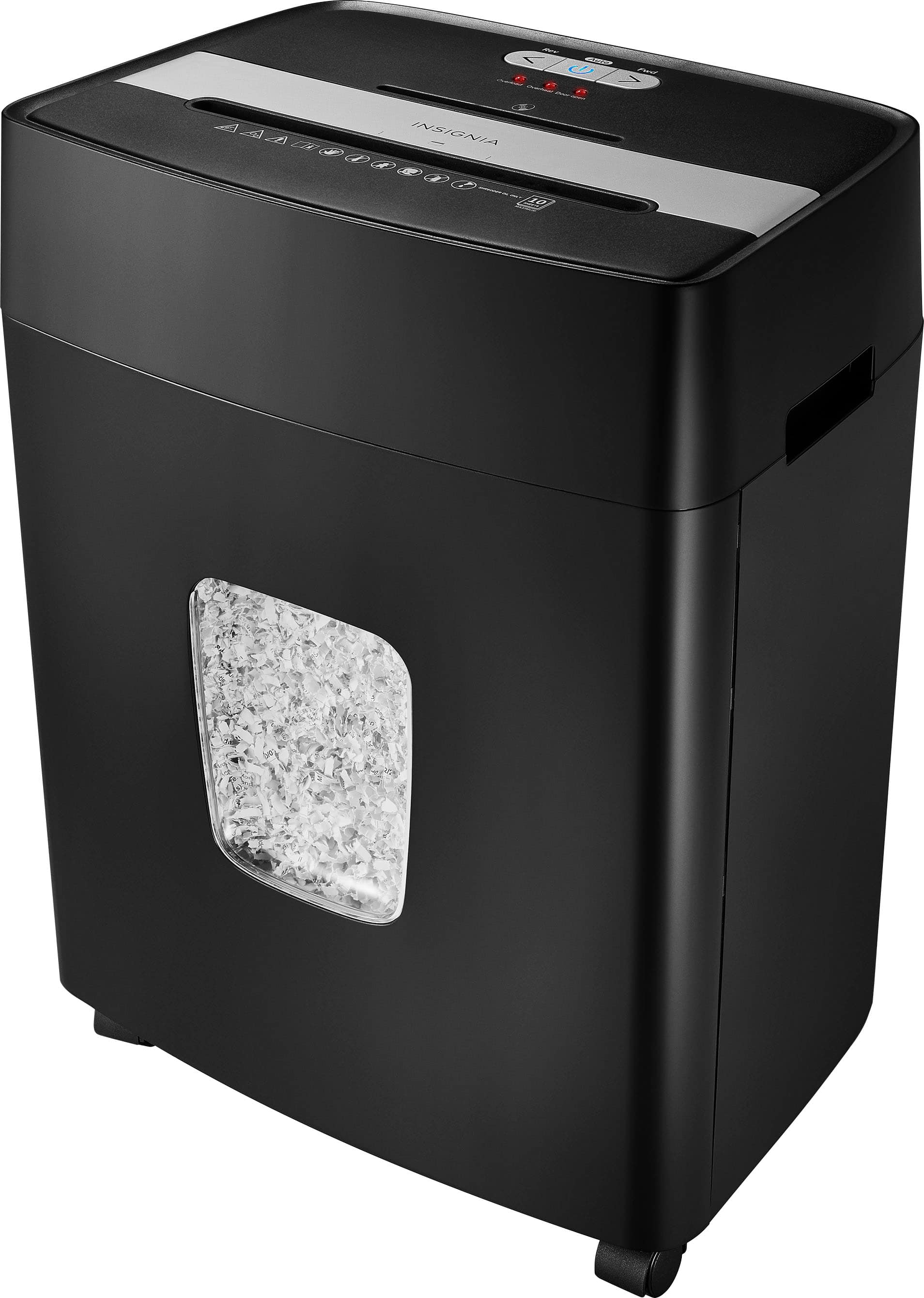 Insignia™ - 10-Sheet Microcut Shredder - Black product image