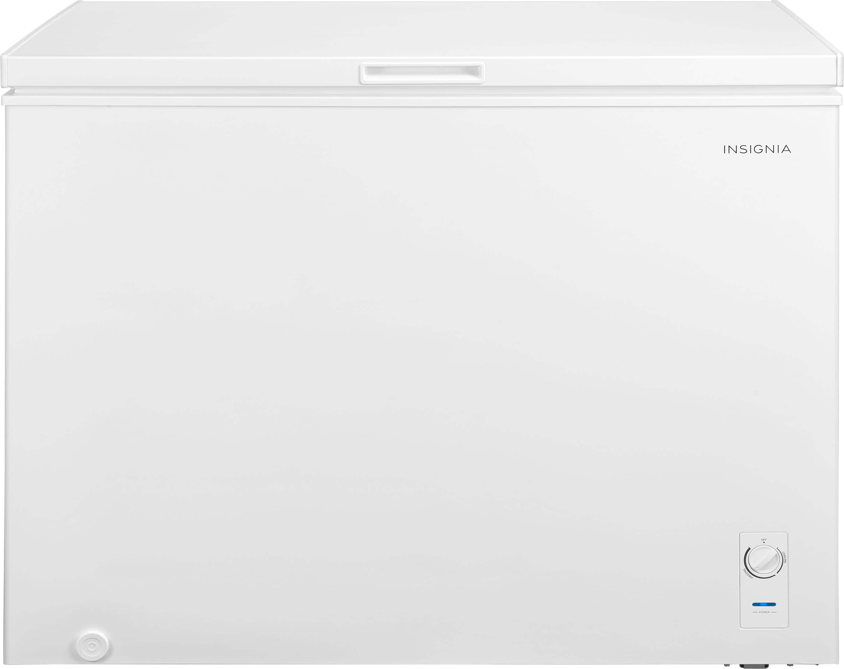 Insignia™ - 10.4 Cu. Ft. Garage-Ready Chest Freezer - White product image