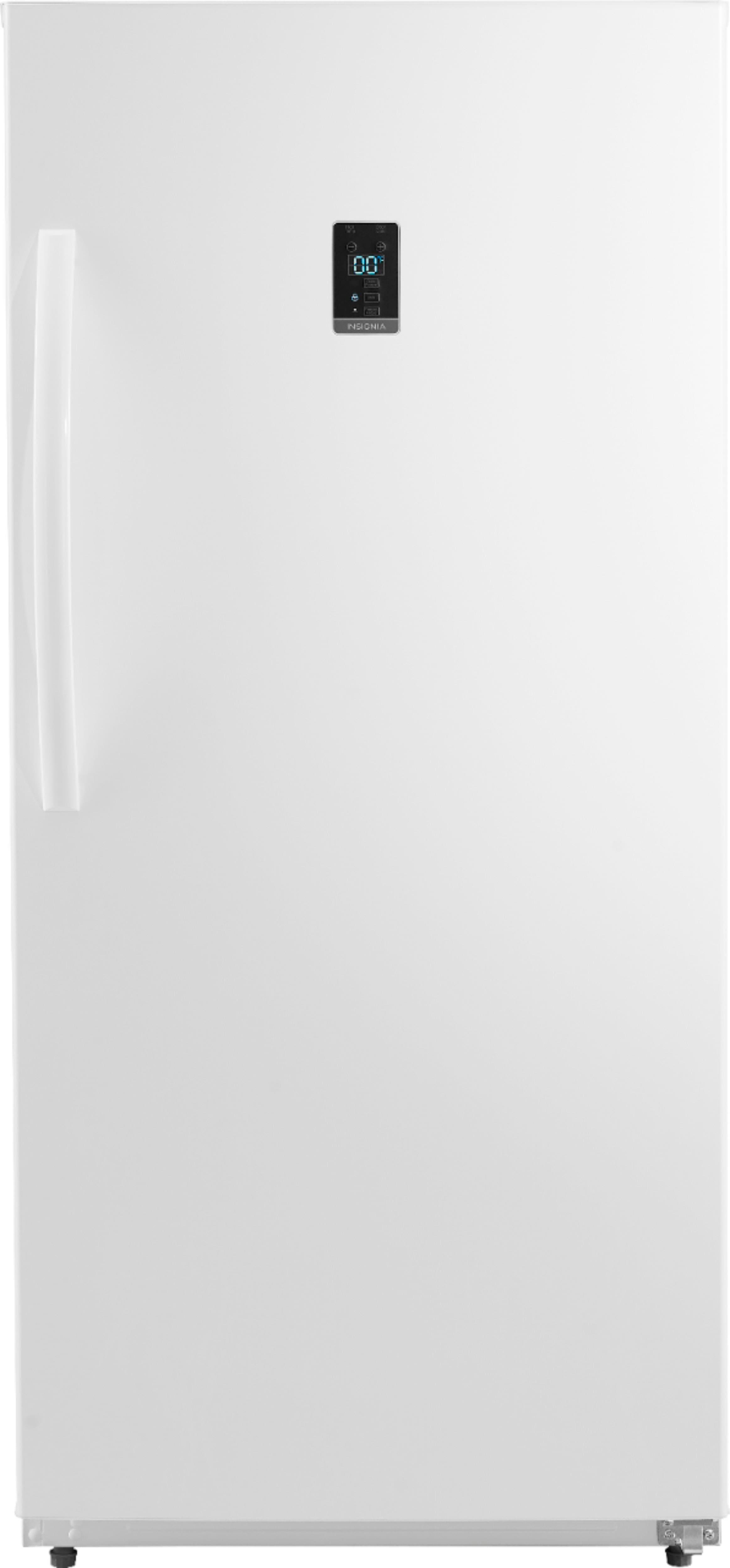 Insignia™ - 13.8 Cu. Ft. Garage Ready Convertible Upright Freezer with ENERGY STAR Certification - Stainless Steel product i…