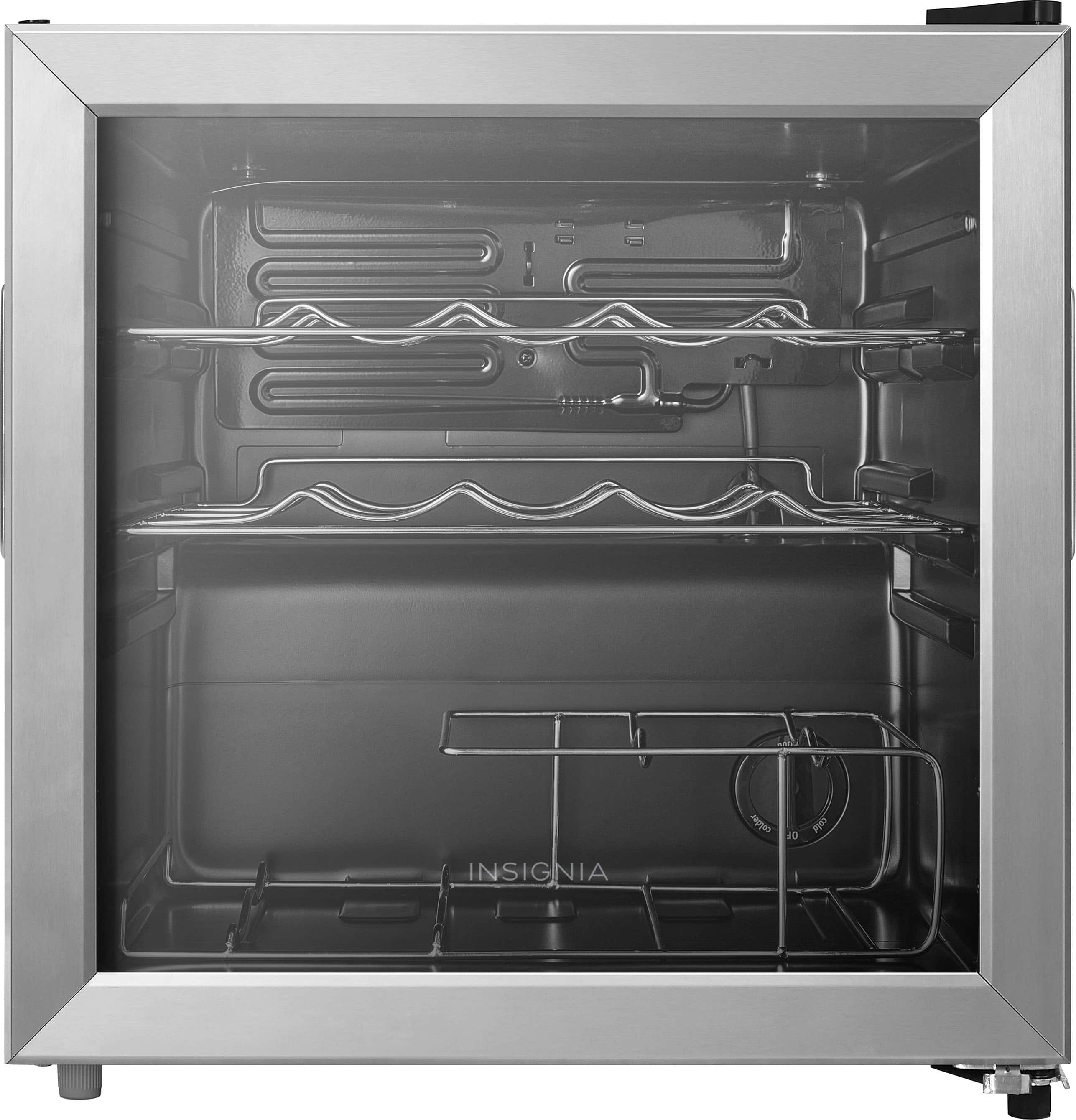 Insignia™ - 14-Bottle Wine Cooler with ENERGY STAR Certification - Stainless Steel product image