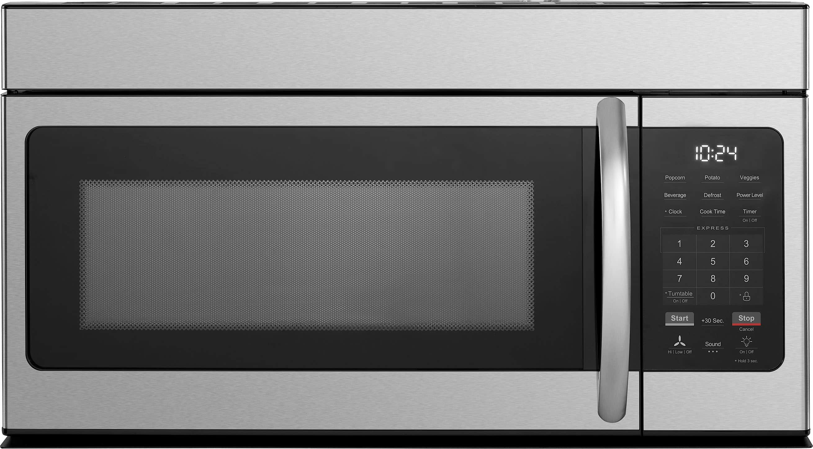 Insignia™ - 1.6 Cu. Ft. Over-the-Range Microwave - Stainless Steel product image