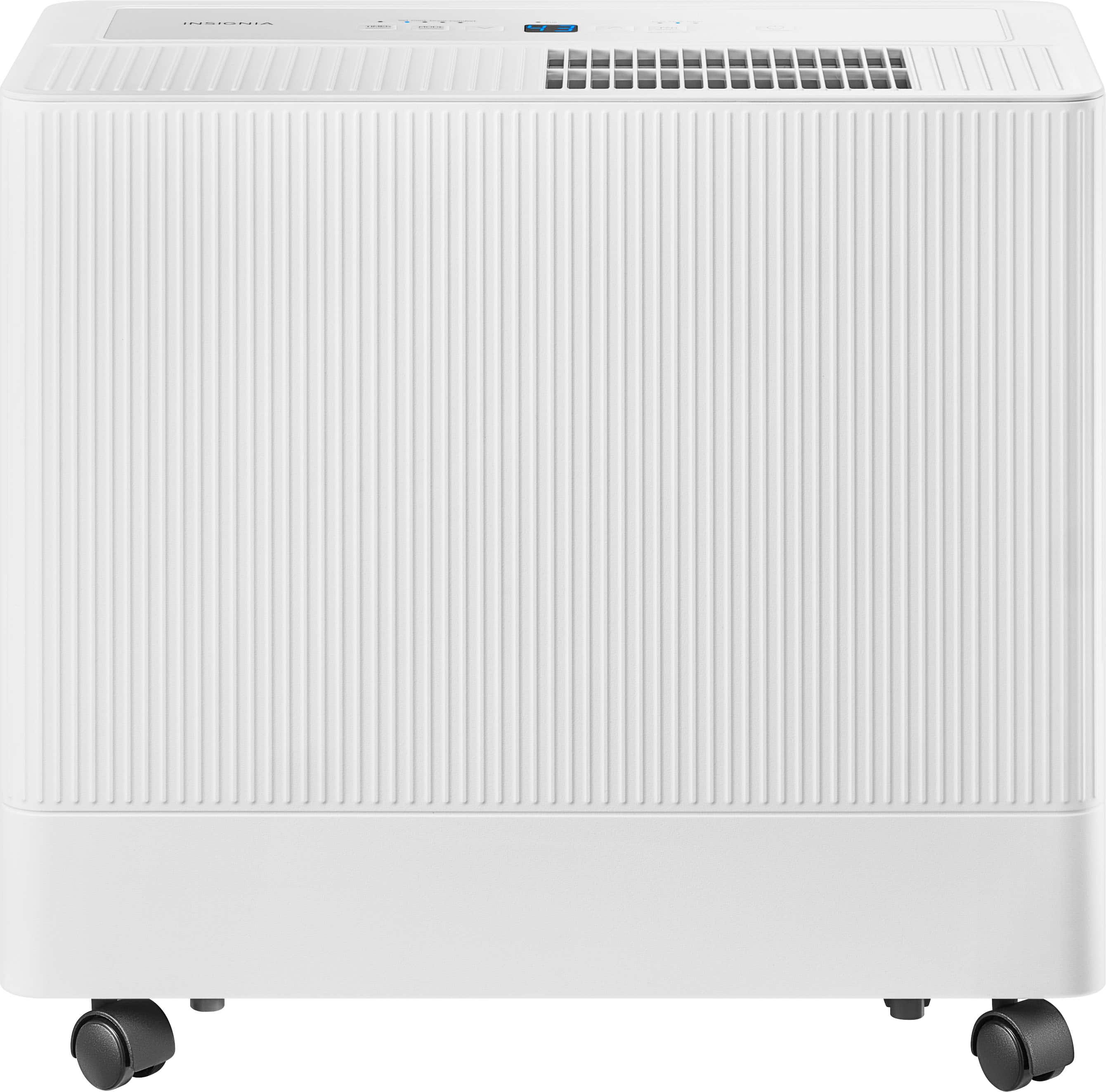 Insignia™ - 2,000 Sq. Ft. 35-Pint Portable Dehumidifier with 4.86 qt Bucket Capacity and ENERGY STAR Certification - White p…