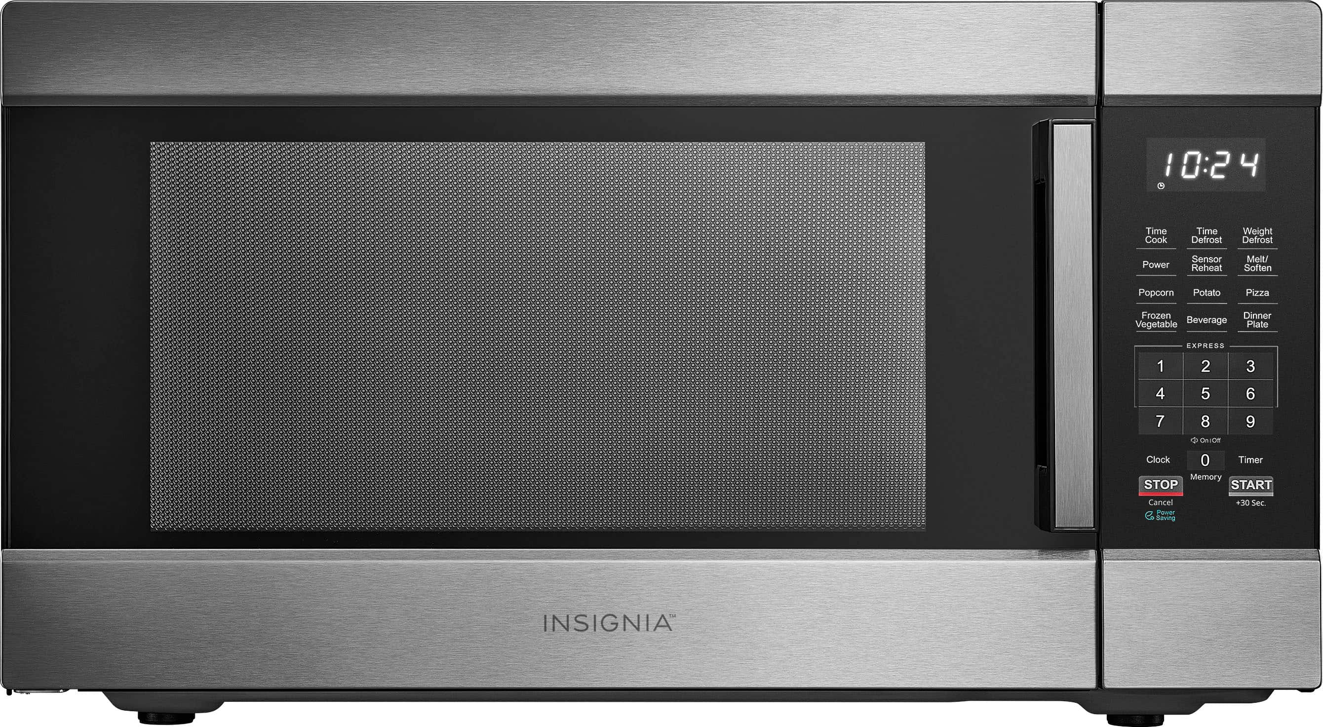 Insignia™ - 2.2 Cu. Ft. Countertop Microwave with Sensor Cooking and Inverter Technology - Stainless Steel product image