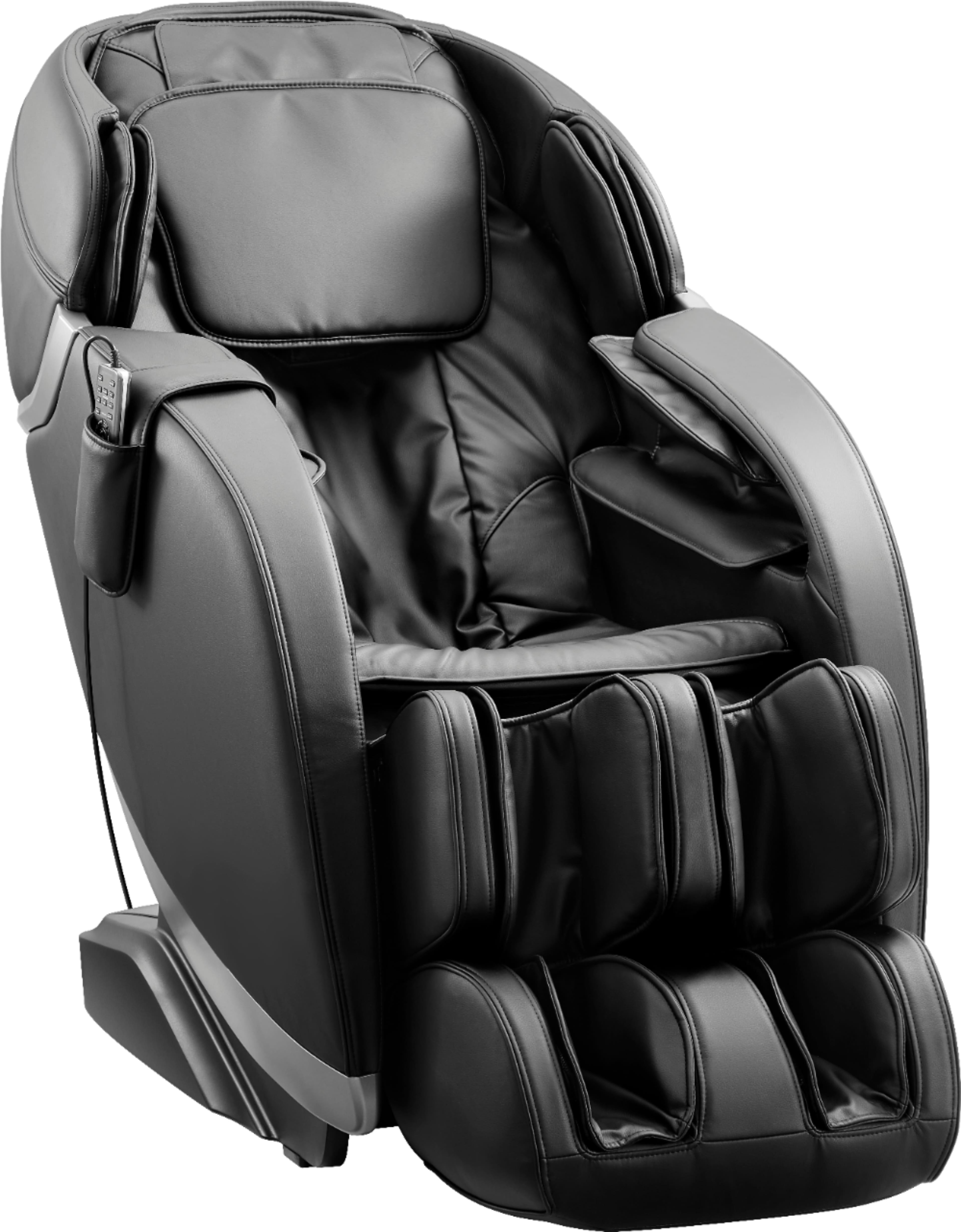 Insignia™ - 2D Zero Gravity Full Body Massage Chair - Black with silver trim product image