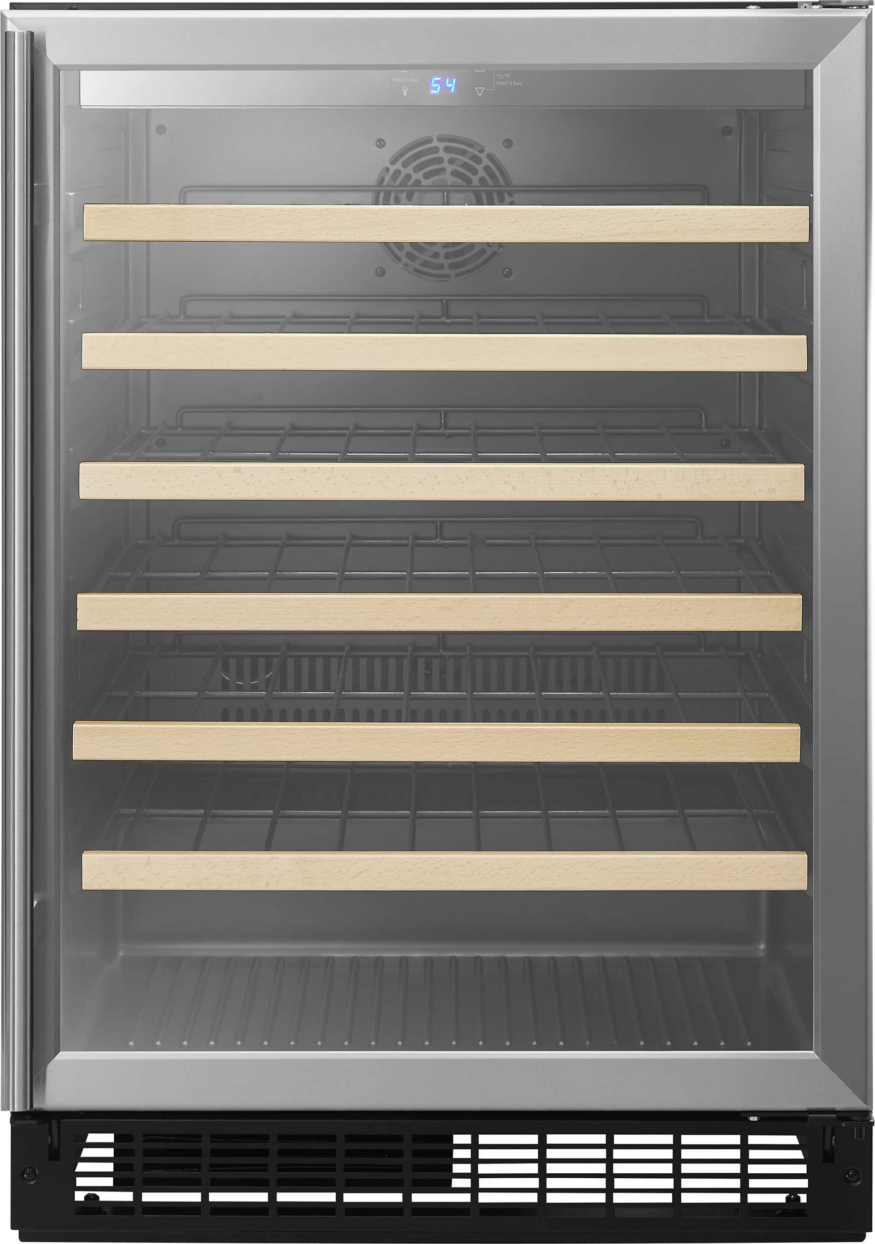 Insignia™ - 61-Bottle Wine Cooler - Stainless Steel product image