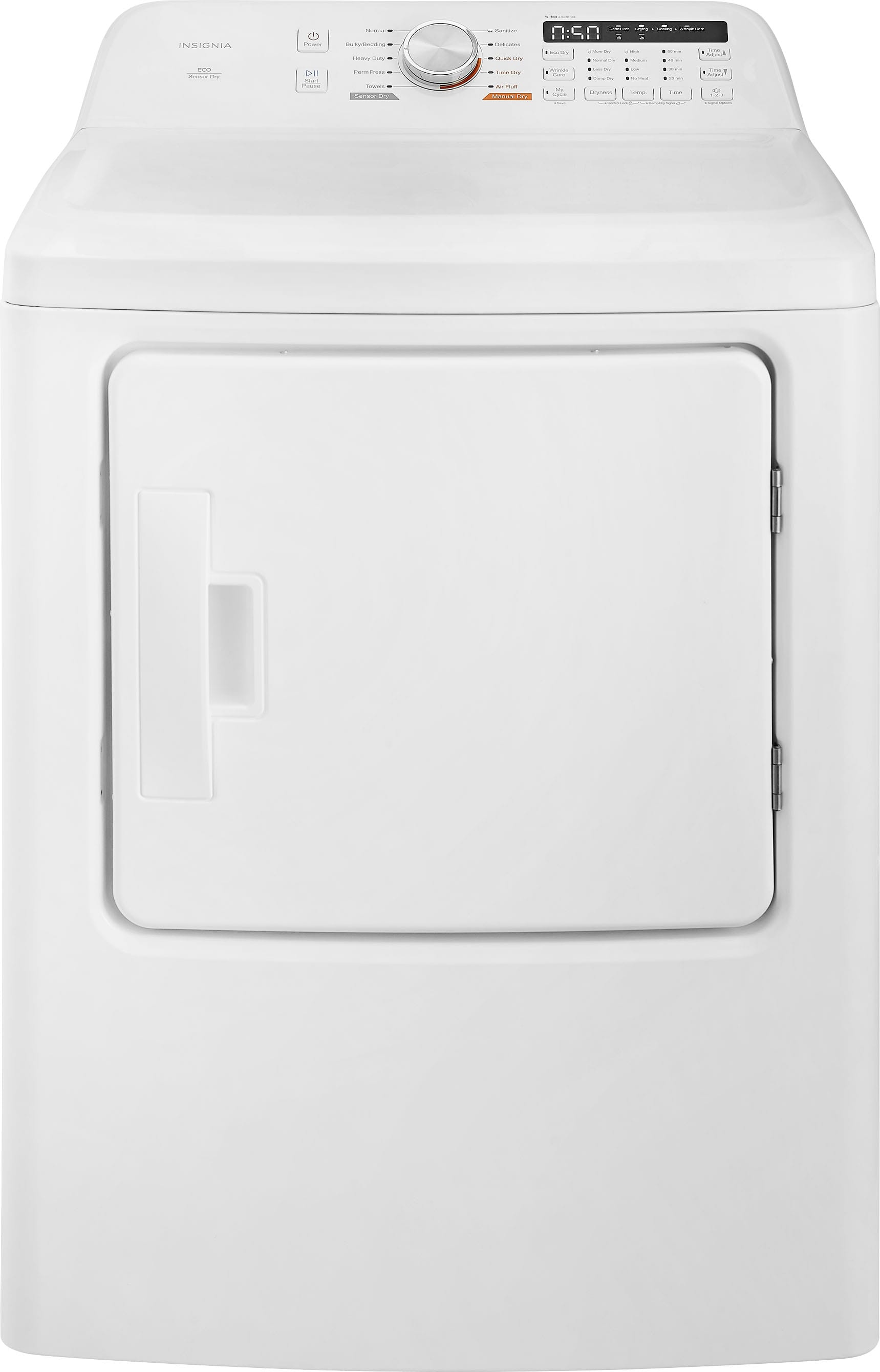 Insignia™ - 7 Cu. Ft. Gas Dryer with Sensor Dry - White product image