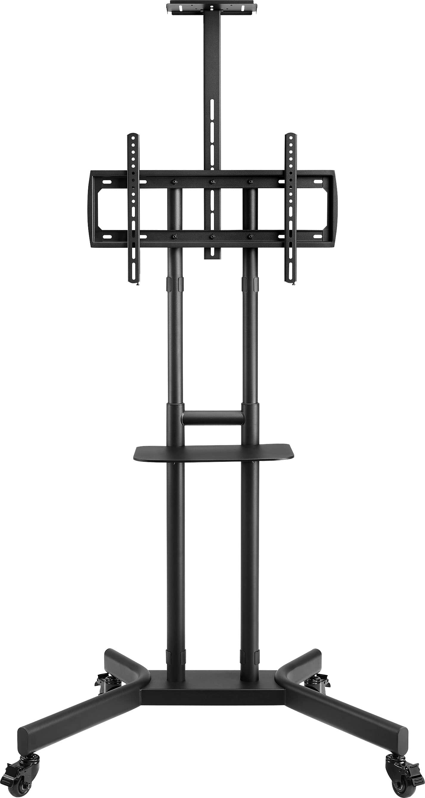 Insignia™ - Mobile TV Cart with Shelves for Most 32-90" TVs - Black product image
