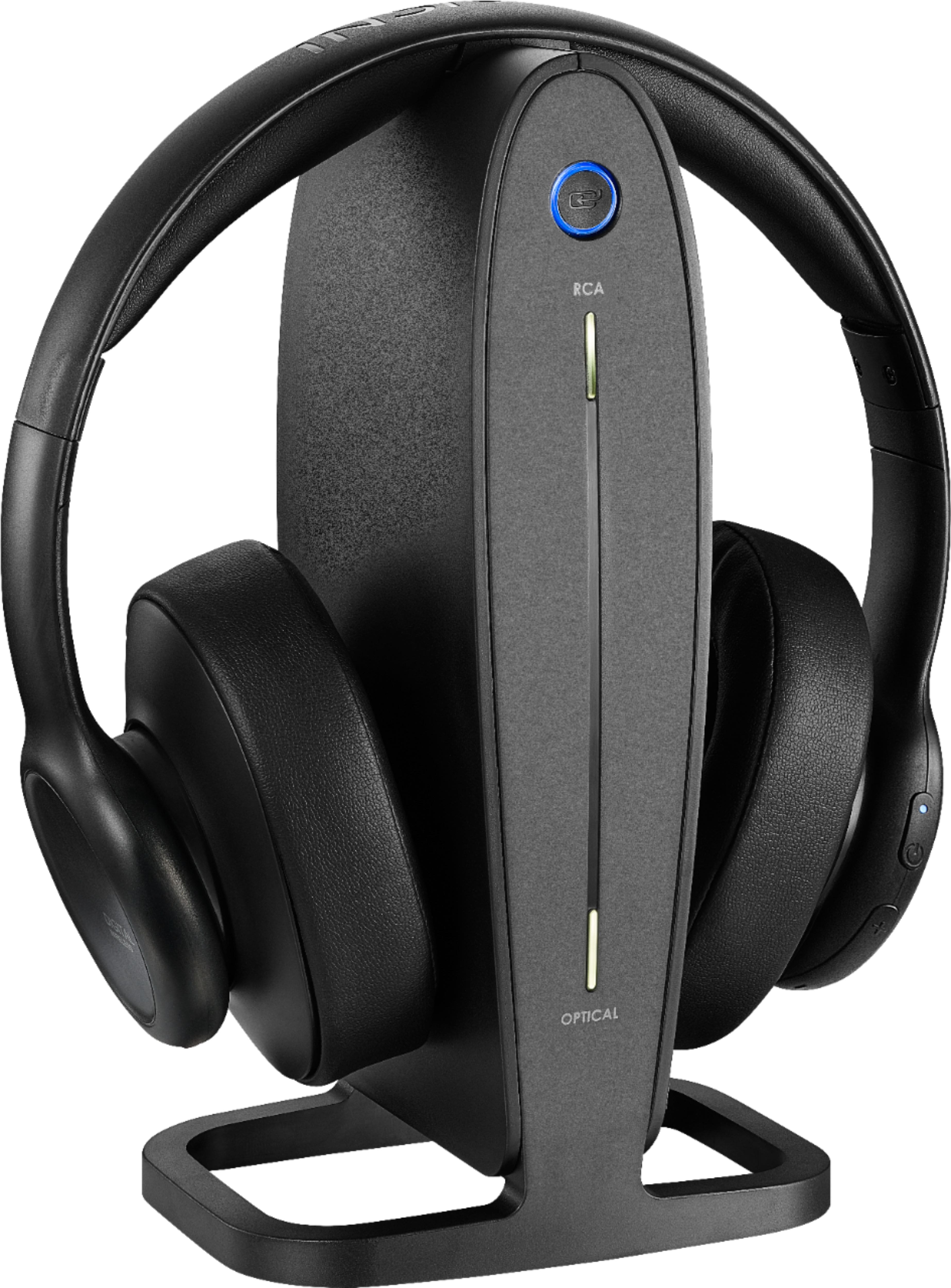 Insignia™ - RF Wireless Over-the-Ear Headphones - Black product image