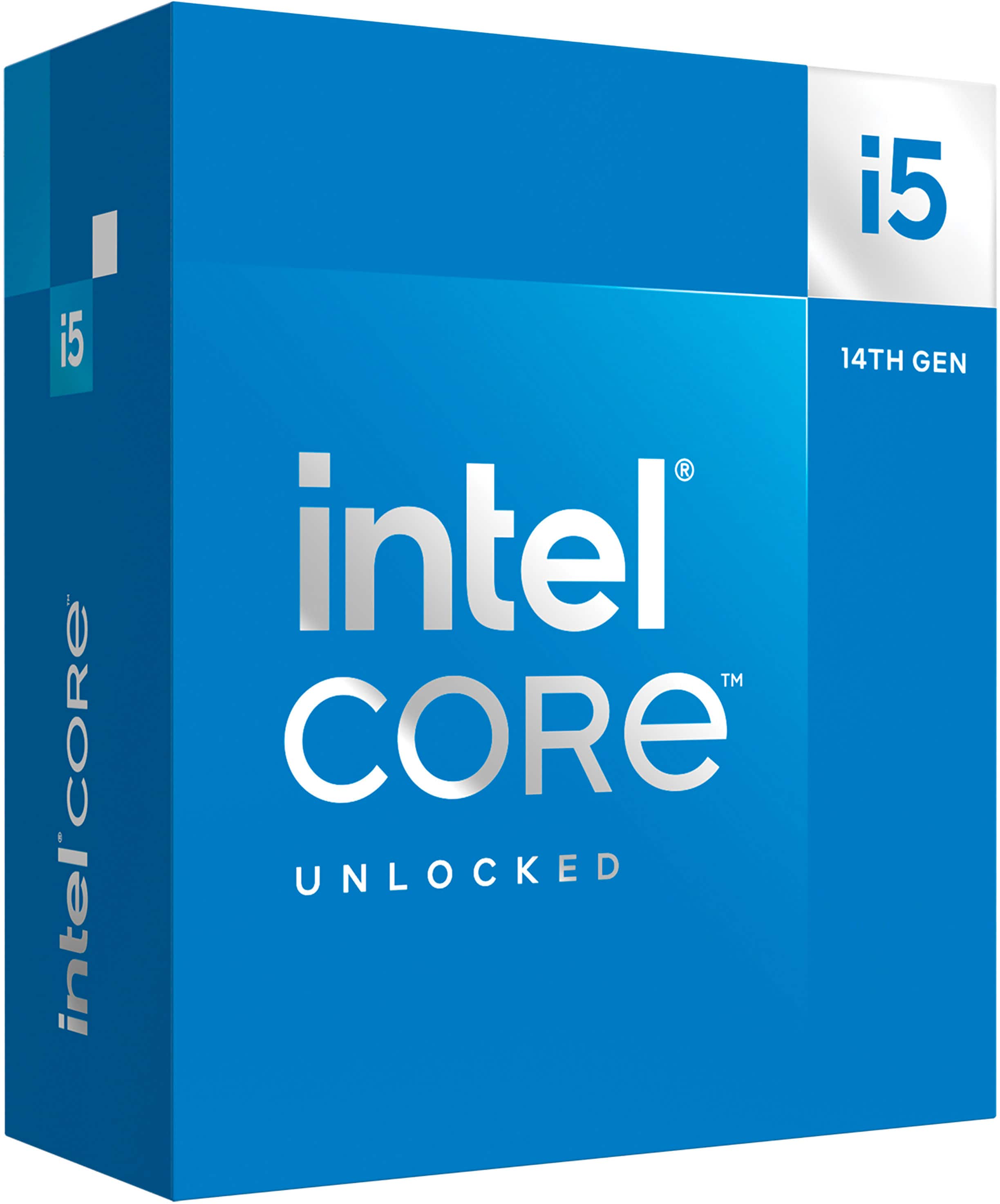 Intel - Core i5-14600K 14th Gen 14-Core 20-Thread - 4.0GHz (5.3GHz Turbo) Socket LGA 1700 Unlocked Desktop Processor - Multi…