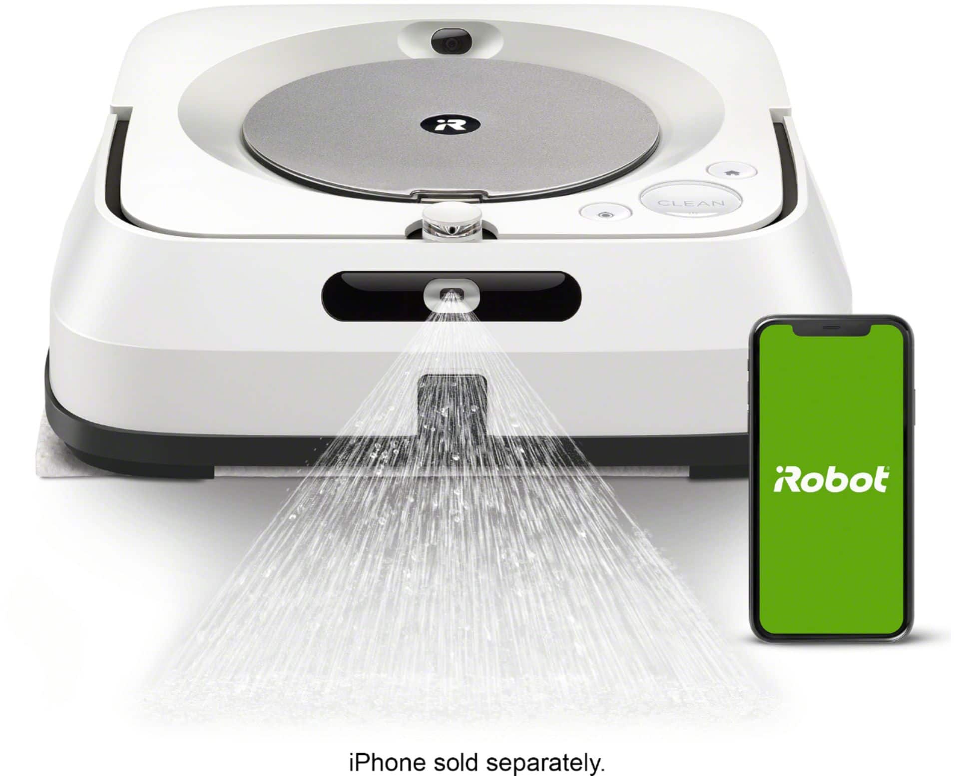 iRobot - Braava jet m6 Wi-Fi Connected Robot Mop - White product image