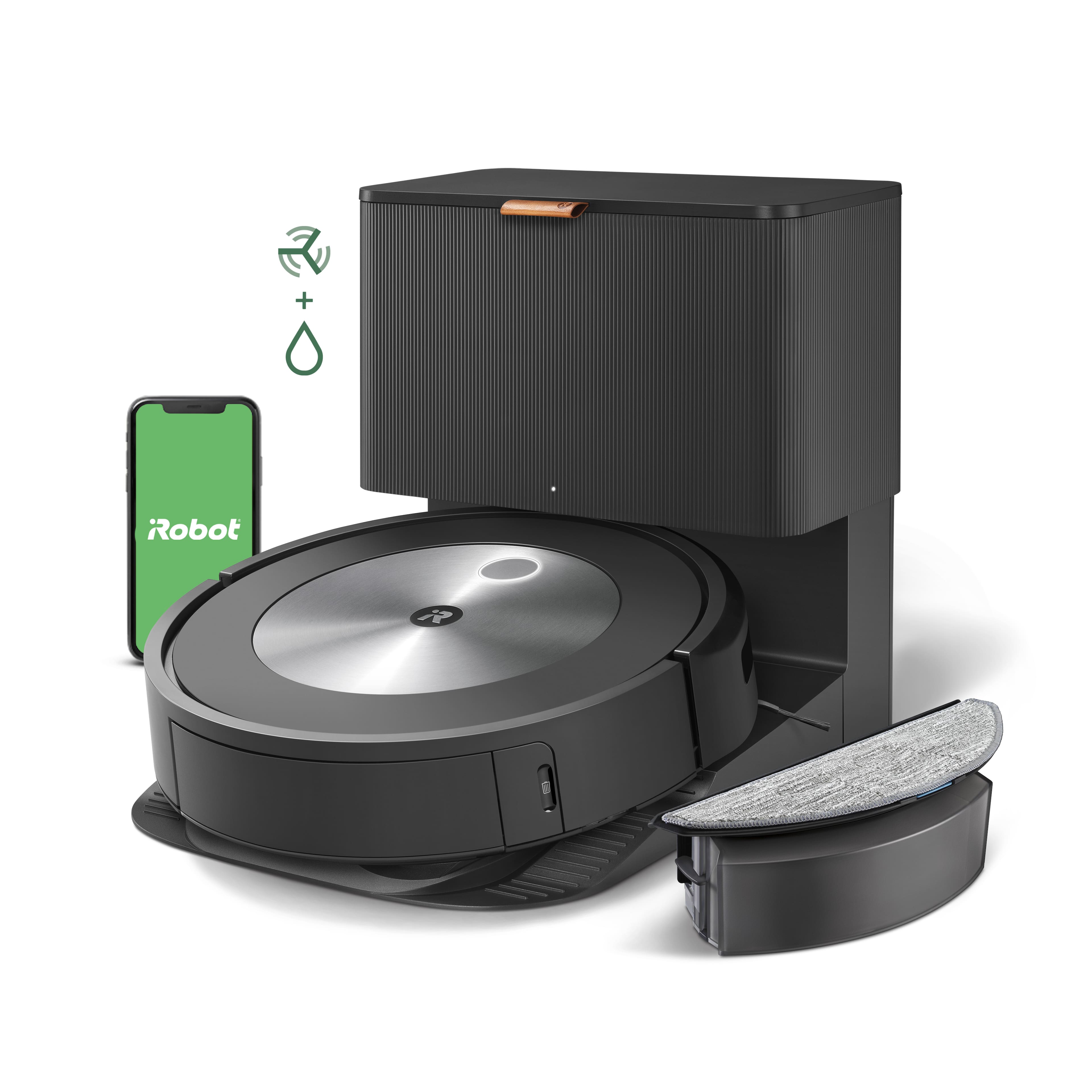 iRobot - Roomba Combo j5+ Self-Emptying Vacuum and Mop - Graphite product image