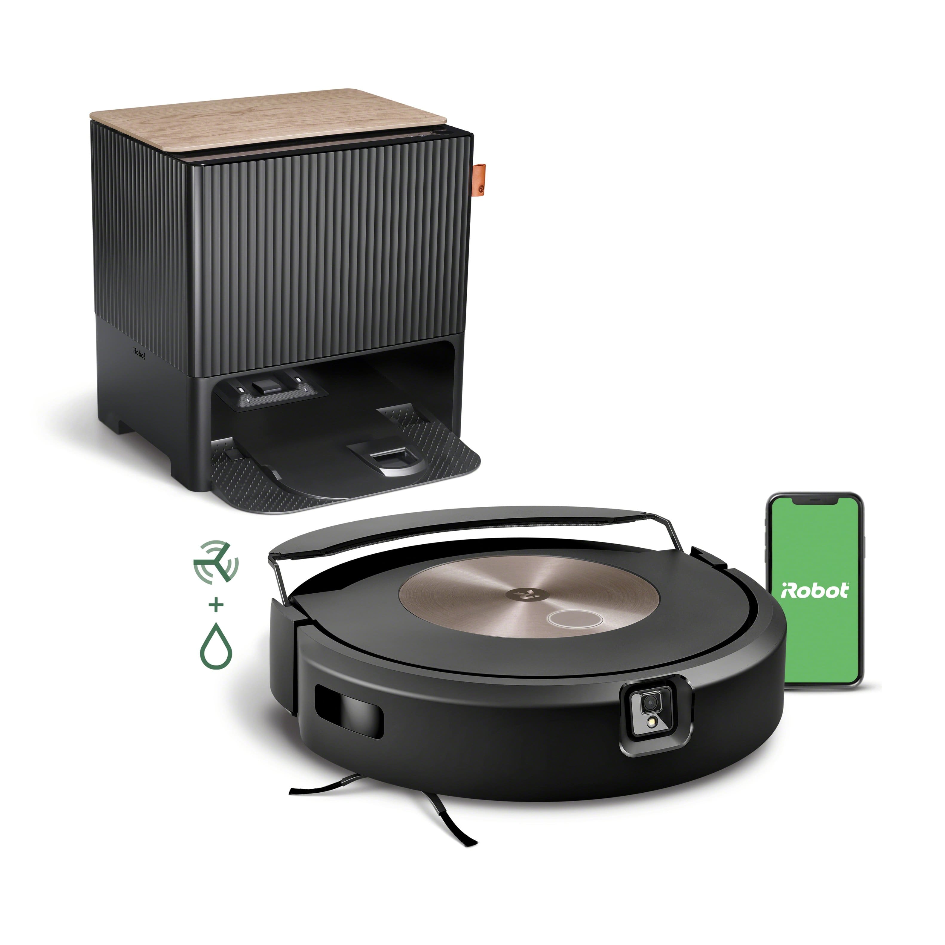 iRobot - Roomba Combo j9+ Self-Emptying & Auto-Fill Robot Vacuum & Mop - Black product image