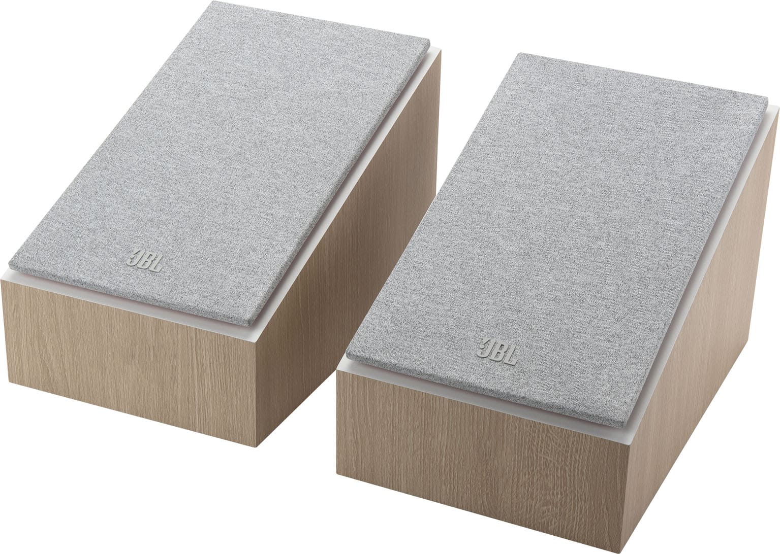 JBL - Stage2 240H 4.5-inch (114mm) 150W 2-Way Dolby Atmos Height Surround Sound Loudspeaker - Pair - Latte product image