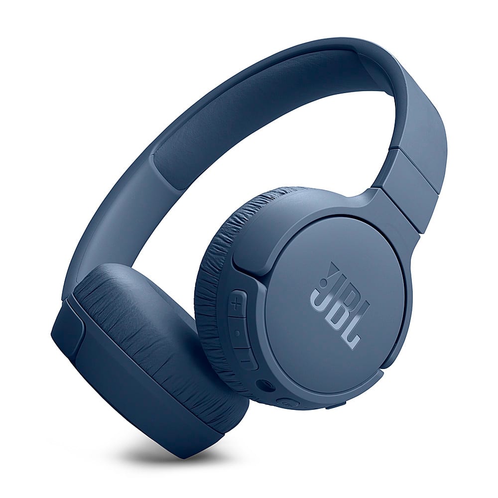 JBL - Tune 670NC Adaptive Noise Cancelling Wireless On-Ear Headphone -2024 - Blue product image