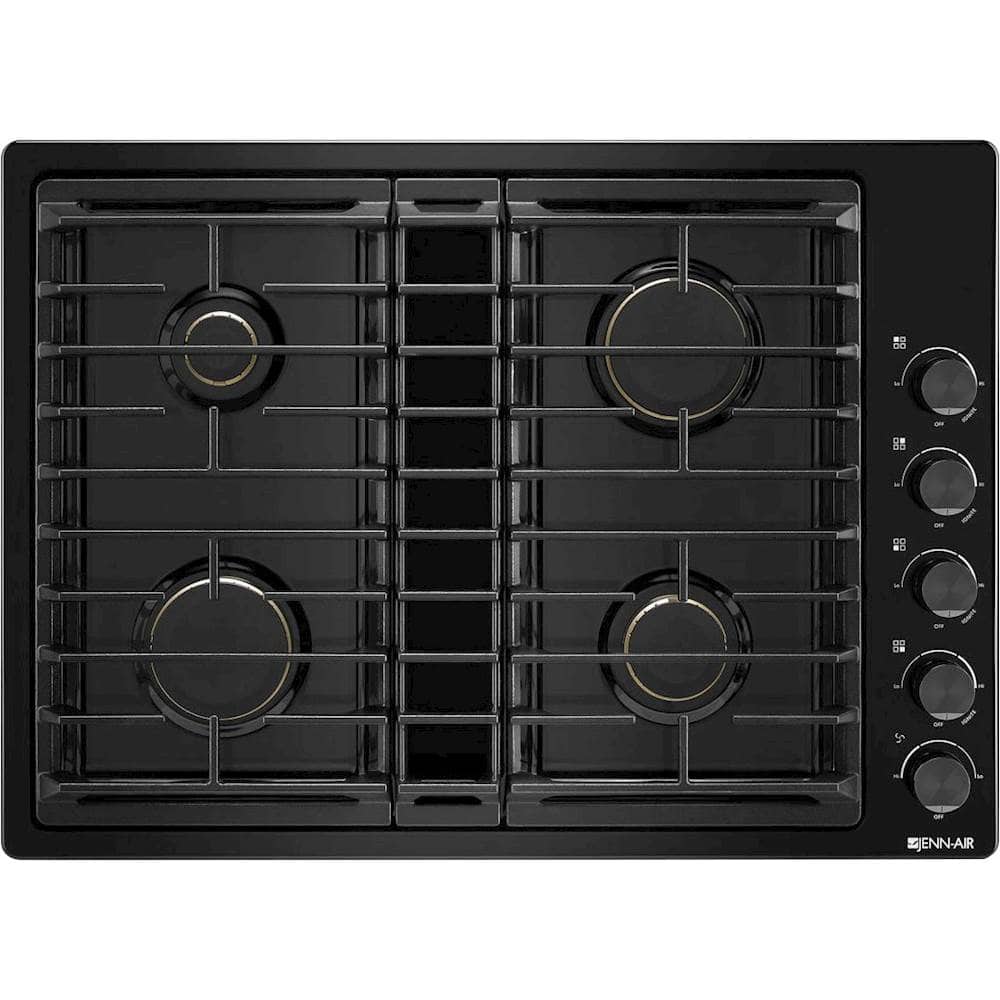 JennAir - 30" Built-In Gas Cooktop - Black product image