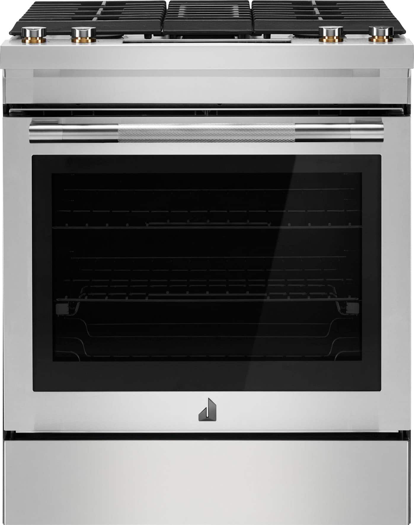 JennAir - 6.2 Cu. Ft. Slide-In Dual Fuel Convection Range with Self-Cleaning and Air Fry - Stainless Steel product image
