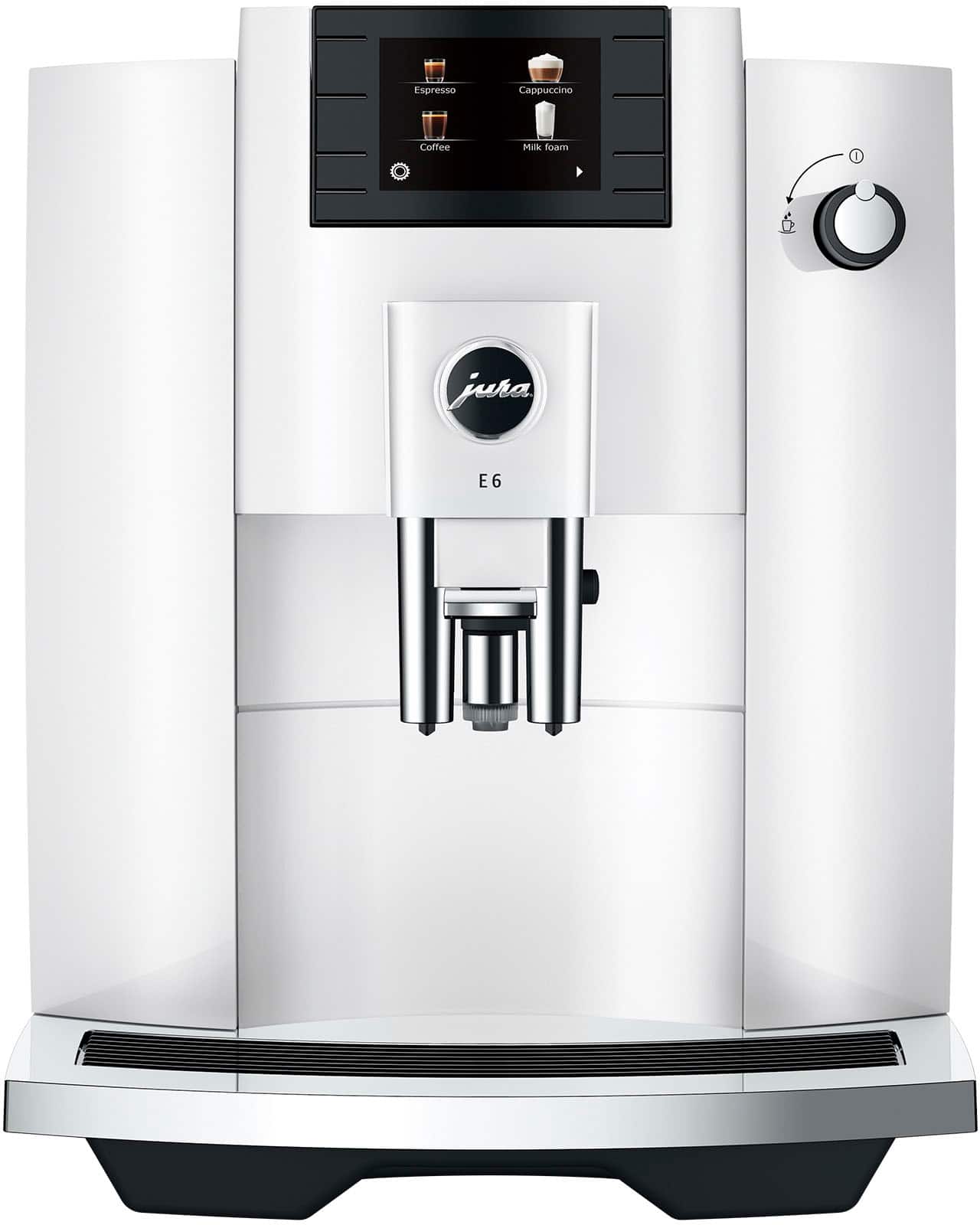 JURA - E6 Espresso Machine with Easy Cappuccino Function - Piano White product image