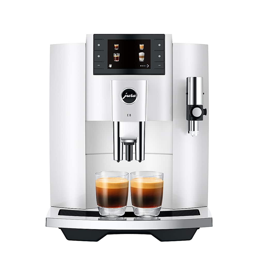 JURA - E8 Single Serve Automatic Espresso and Coffee Machine with 15 Bars of Pressure - Black product image