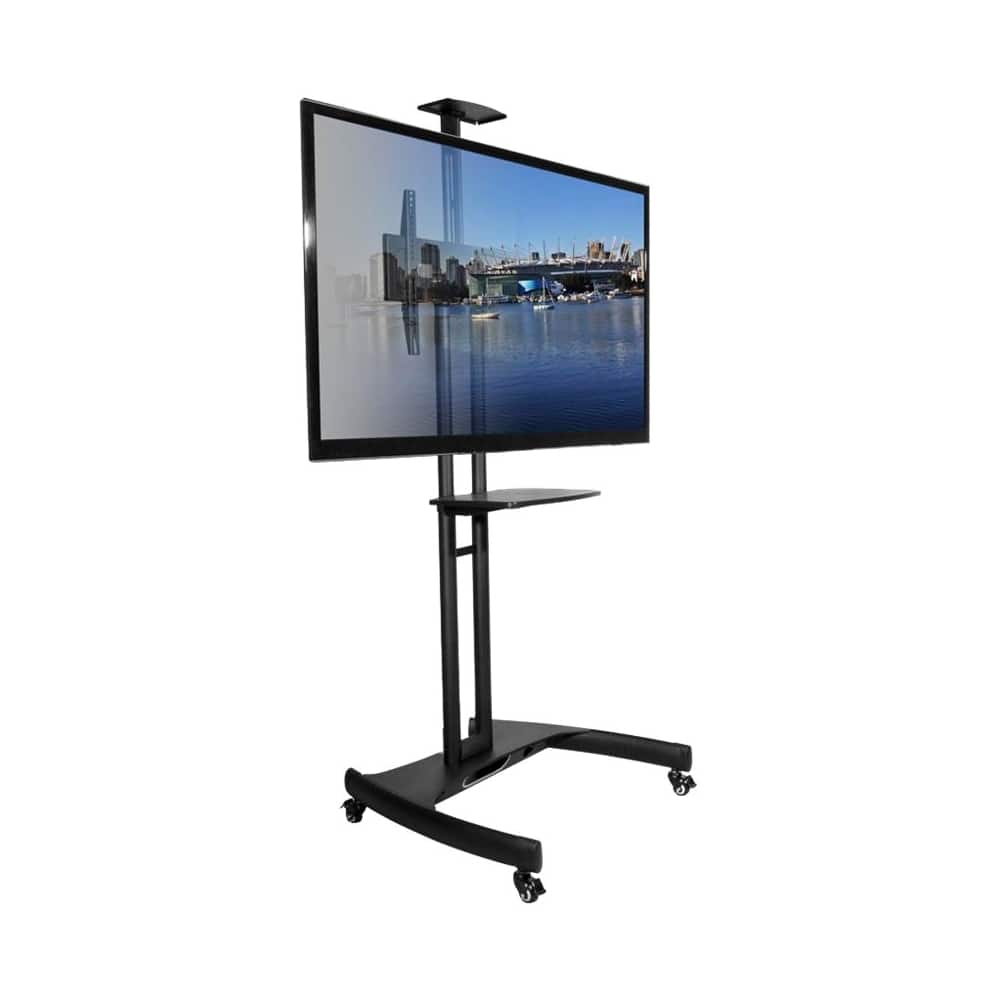 Kanto - Mobile TV Stand for Most Flat-Panel TVs Up to 65" - Black product image
