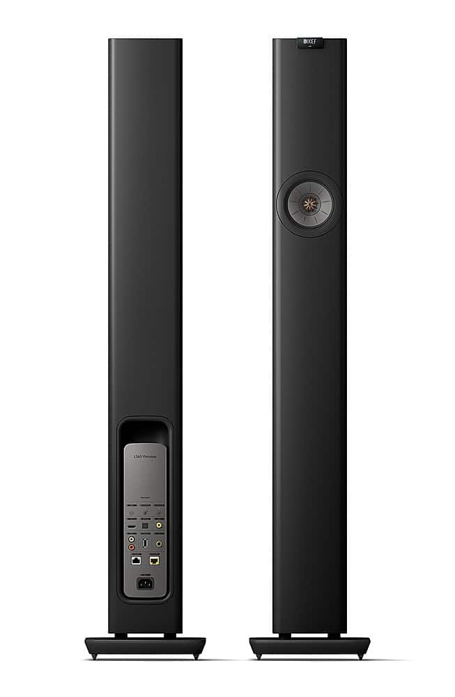 KEF - LS60 Wireless Floorstanding Speakers (Pair) - Black product image