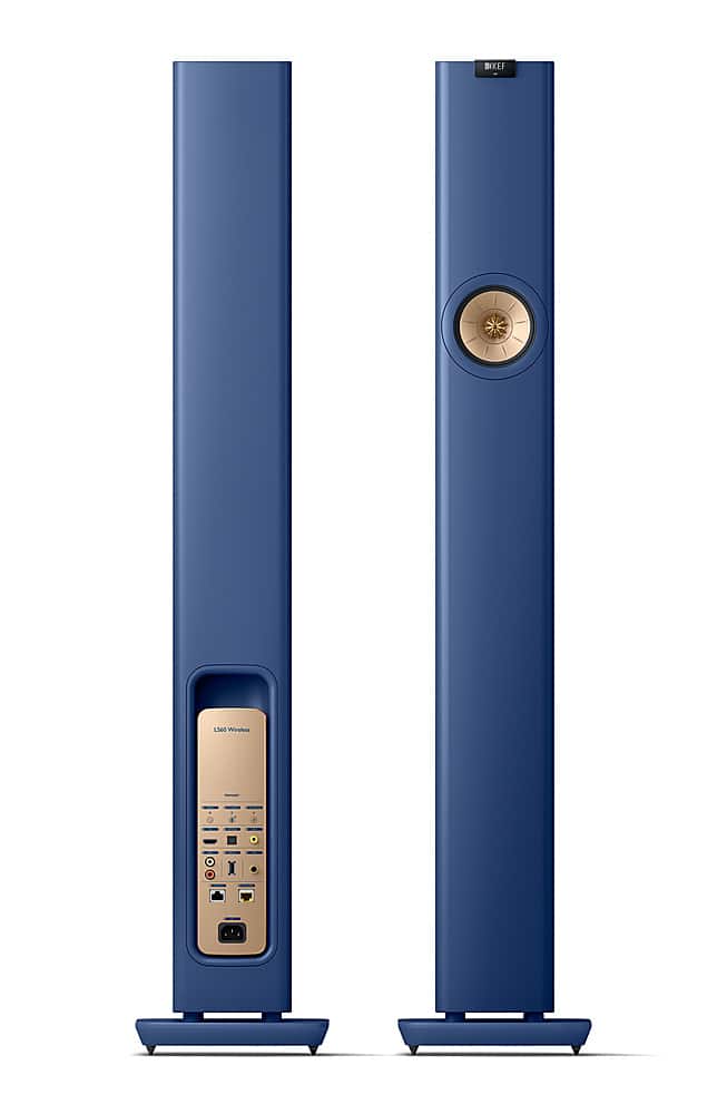 KEF - LS60 Wireless Floorstanding Speakers (Pair) - Royal Blue product image