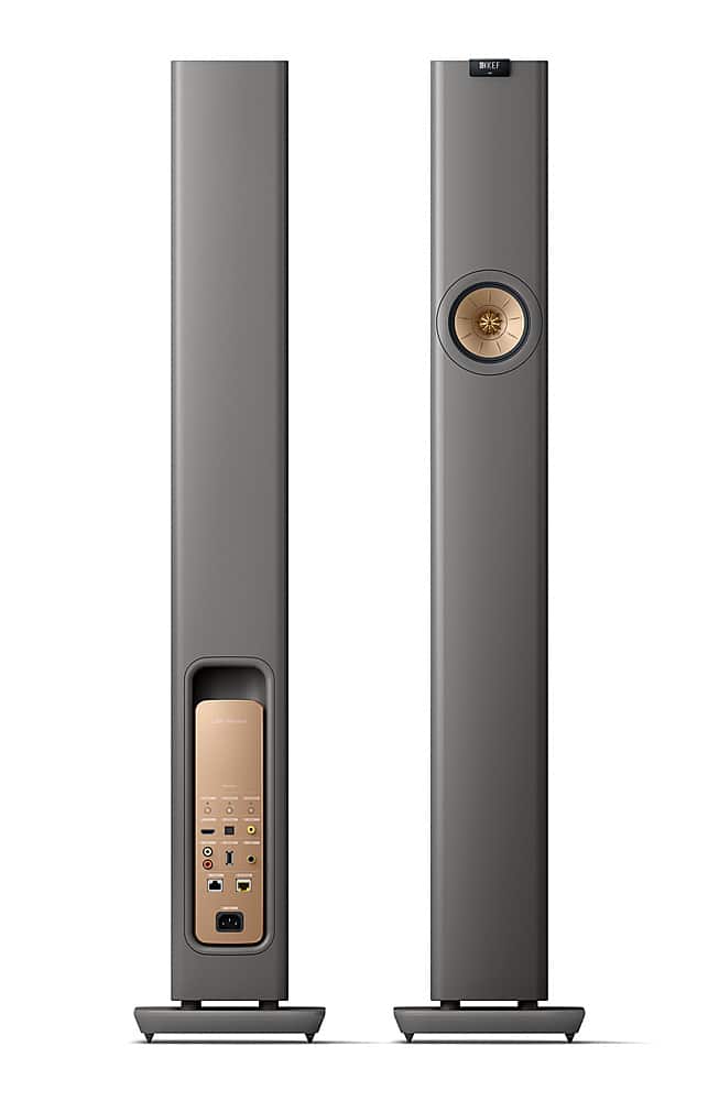 KEF - LS60 Wireless Floorstanding Speakers (Pair) - Titanium product image