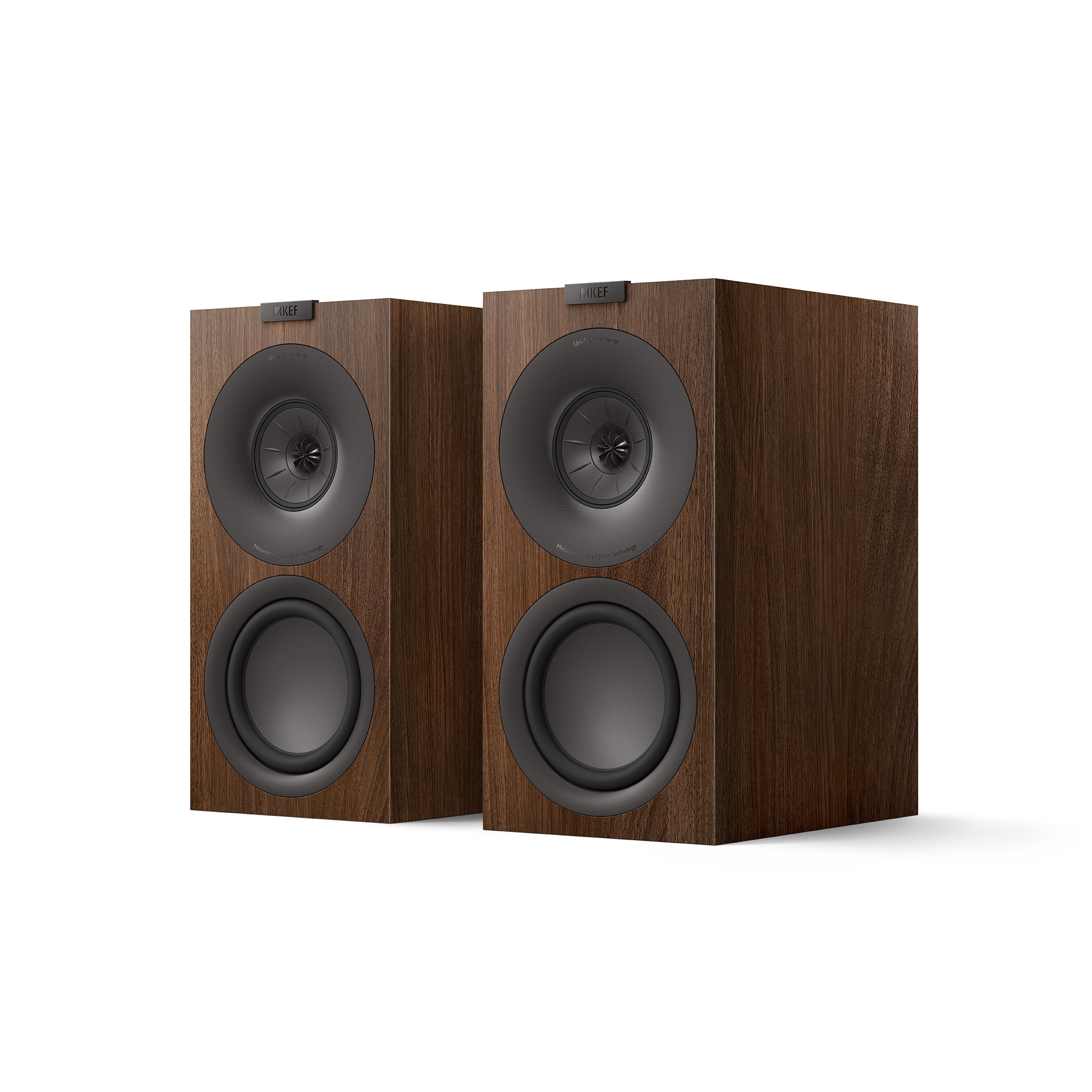KEF - Q Concerto Meta Bookshelf Speakers (Pair) - Walnut product image
