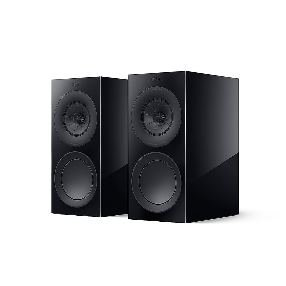 KEF - R3 Meta Bookshelf Loudspeaker (Pair) - Black product image