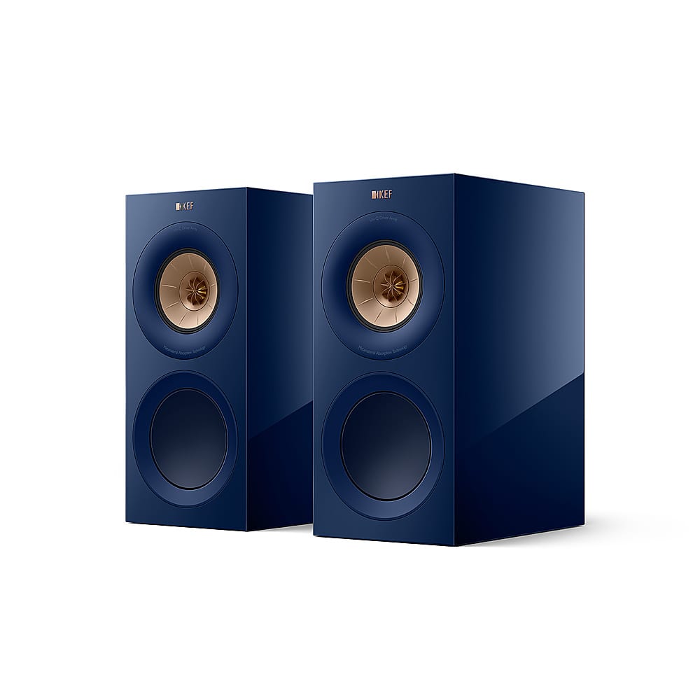 KEF - R3 Meta Bookshelf Loudspeaker (Pair) - Indigo product image