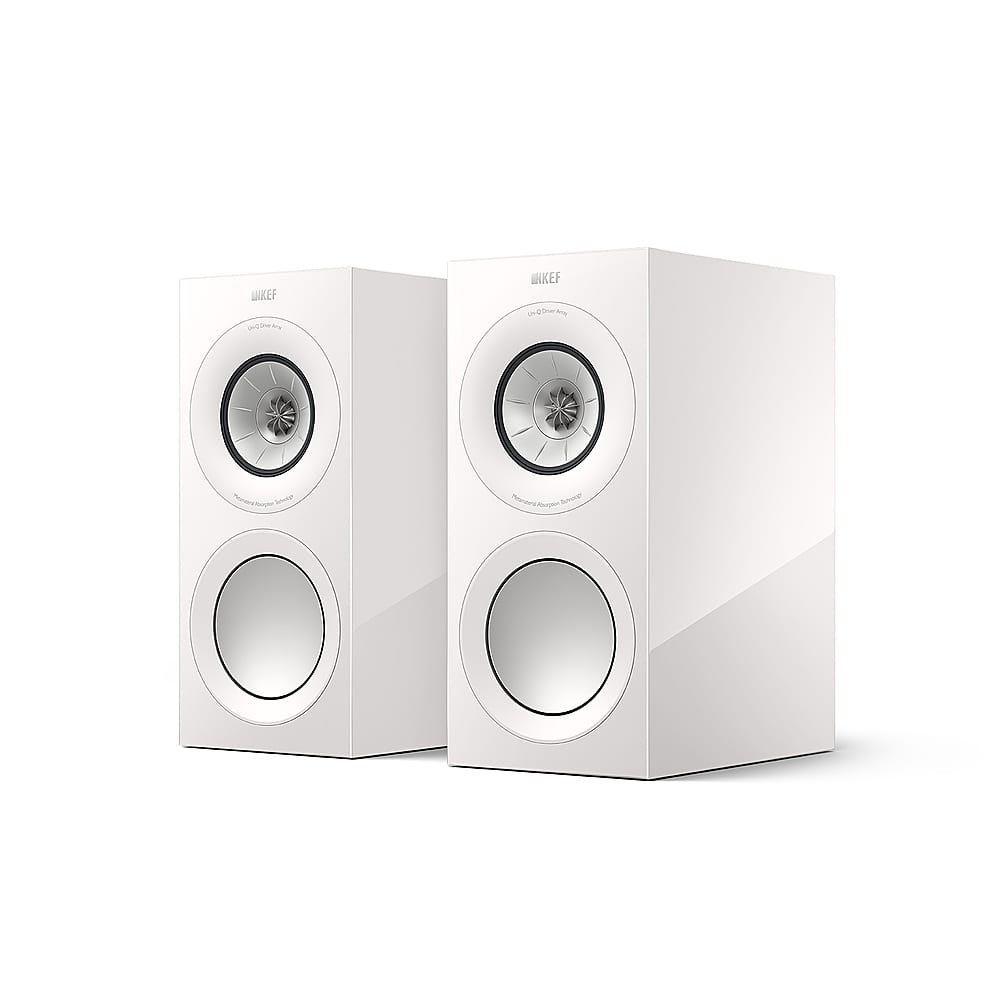 KEF - R3 Meta Bookshelf Loudspeaker (Pair) - White product image