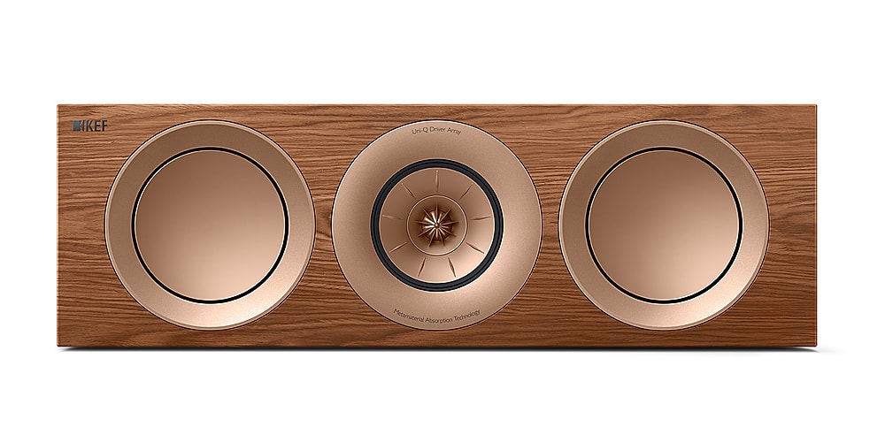 KEF - R6 Meta LCR Speaker (Each) - Walnut product image