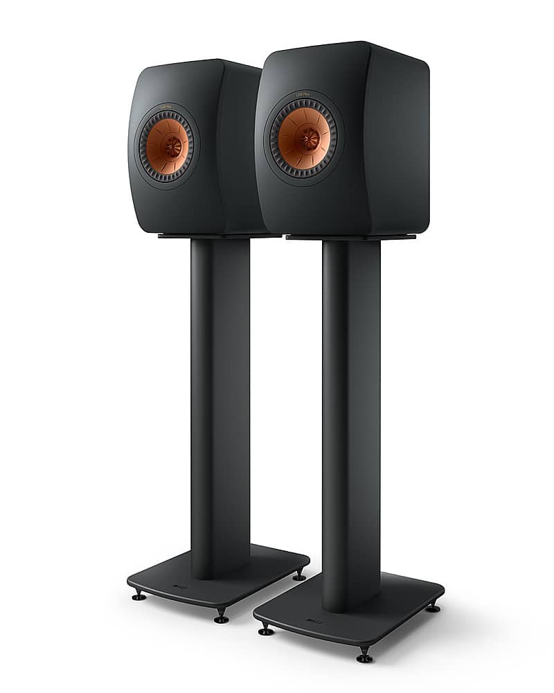 KEF - S2 Floor Stands - Black product image