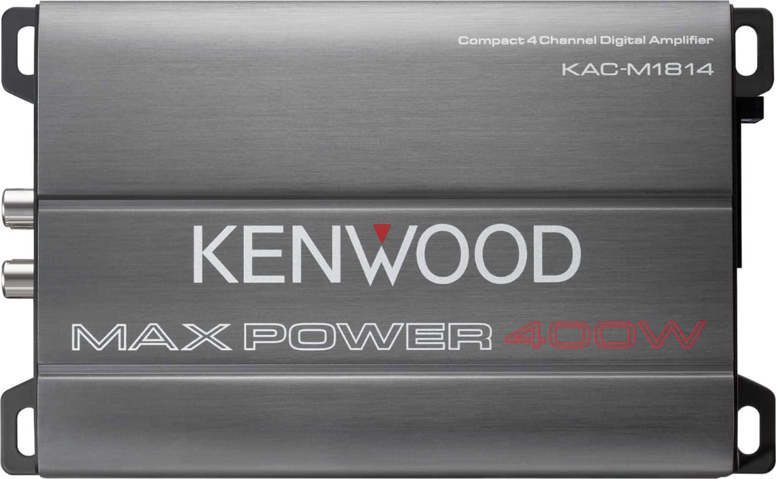 Kenwood - 400W Class-D Bridgeable Multichannel Compact Marine Motorsports Amplifier with Variable Crossovers - Gray product…