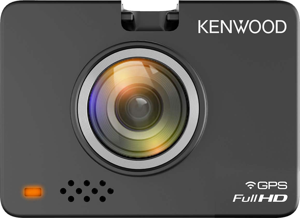 Kenwood - DRV-A310W 1080p Full HD Dashcam with GPS, Wireless Link, and Motion detection - Black product image