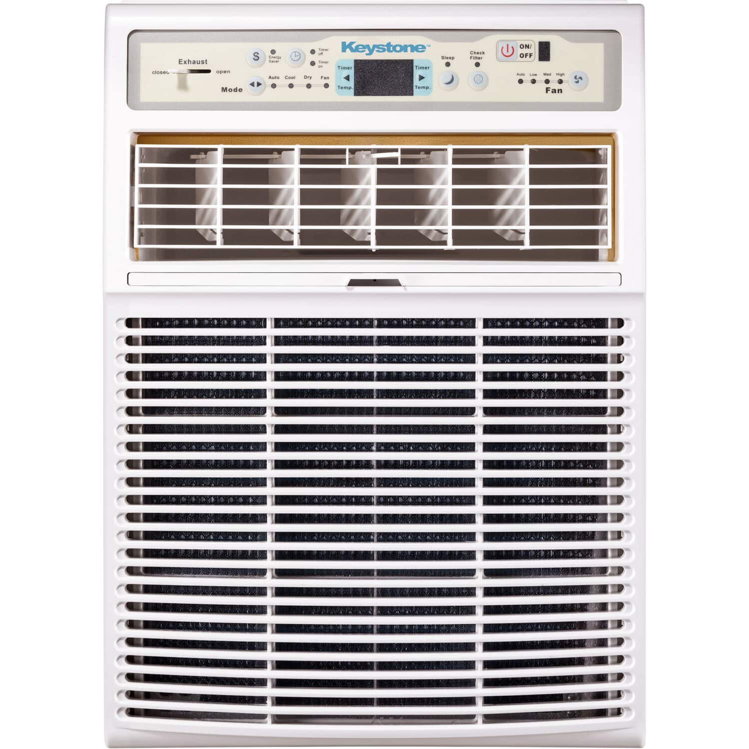 Keystone - 350 Sq. Ft. 8,000 BTU Casement Window Air Conditioner - White product image