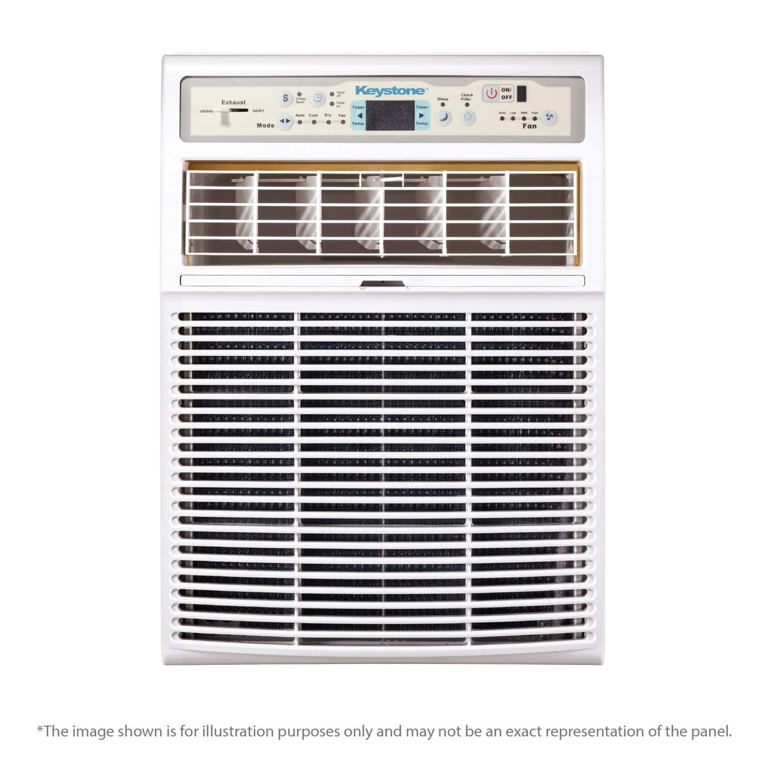 Keystone - 450 Sq. Ft. 10,000 BTU Casement Window Air Conditioner - White product image