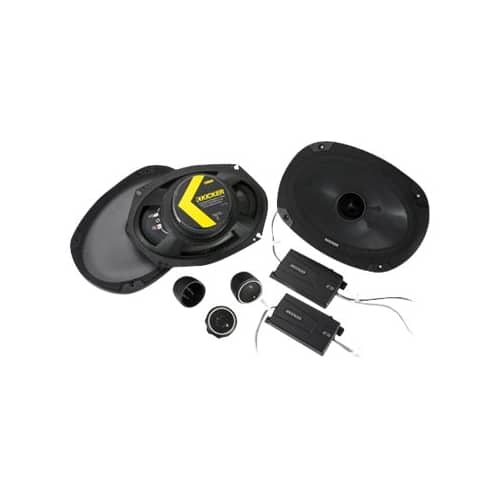 KICKER - CS Series 6" x 9" 2-Way Car Speakers with Polypropylene Cones (Pair) - Black product image